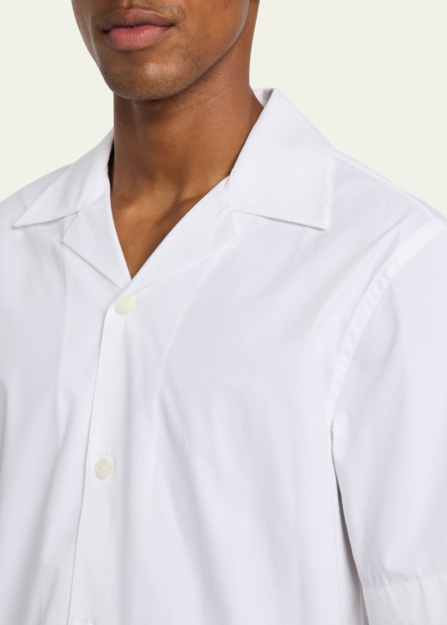 Rohe Men's Oversized Cotton Camp Shirt Image 5 of 5