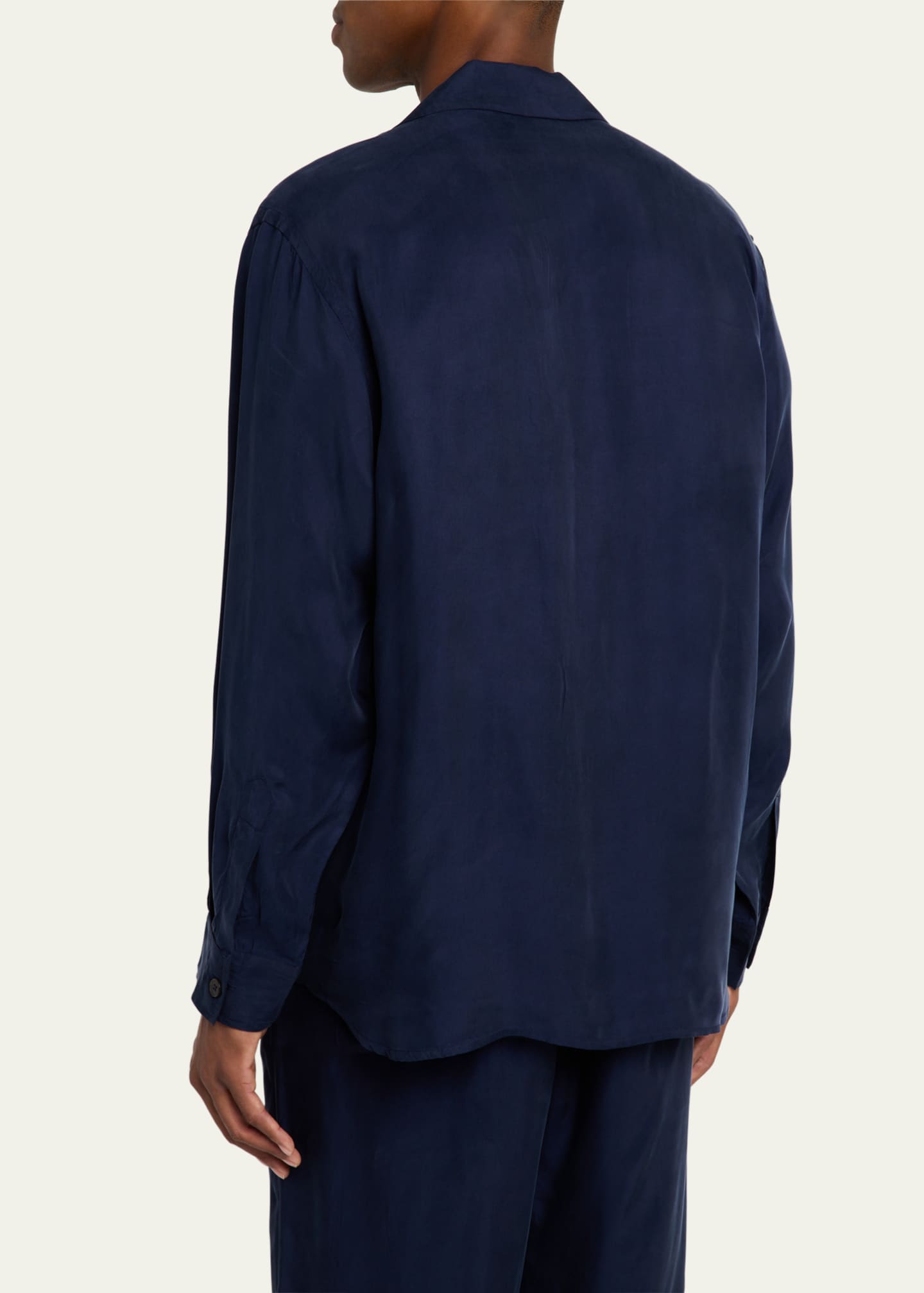 Rohe Men's Loose Button-Down Shirt Image 3 of 5
