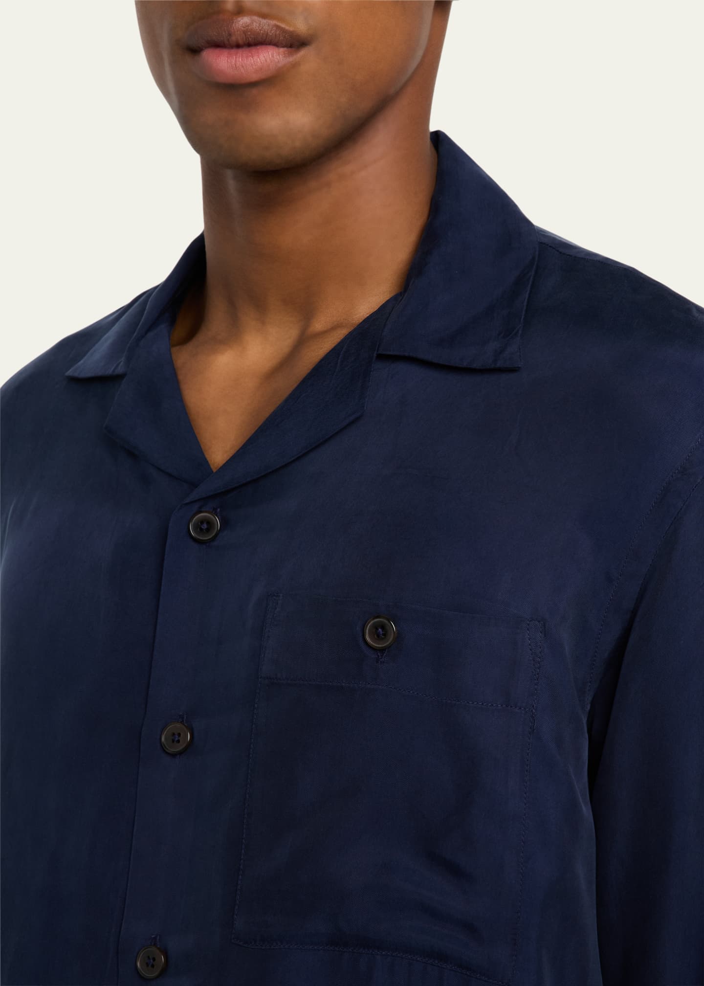 Rohe Men's Loose Button-Down Shirt Image 5 of 5