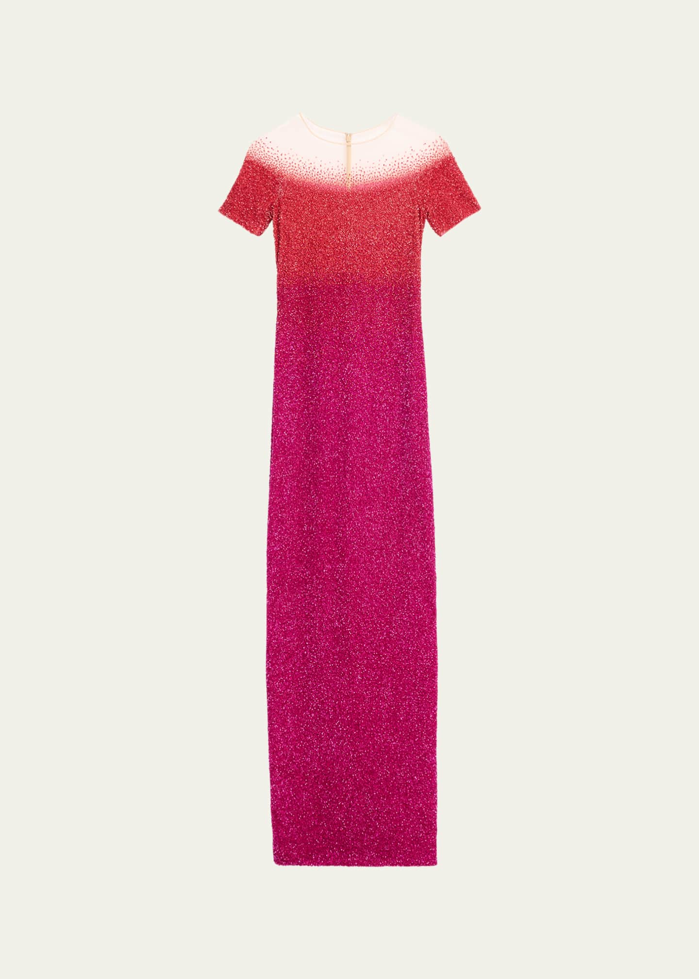 Pamella Roland Ombre Sequined Gown Image 1 of 5