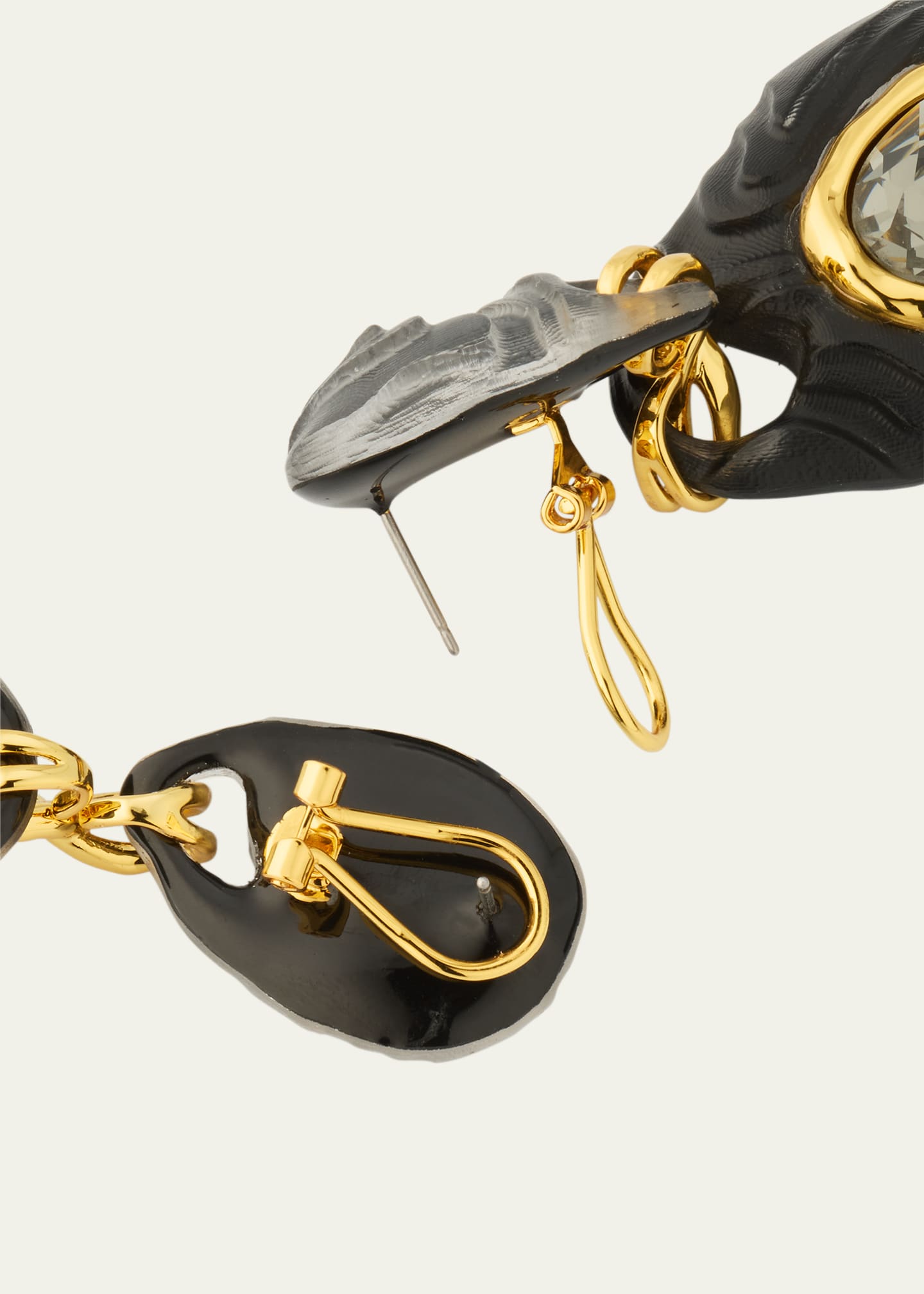 Alexis Bittar Madera Lucite Drop Earrings Image 4 of 4