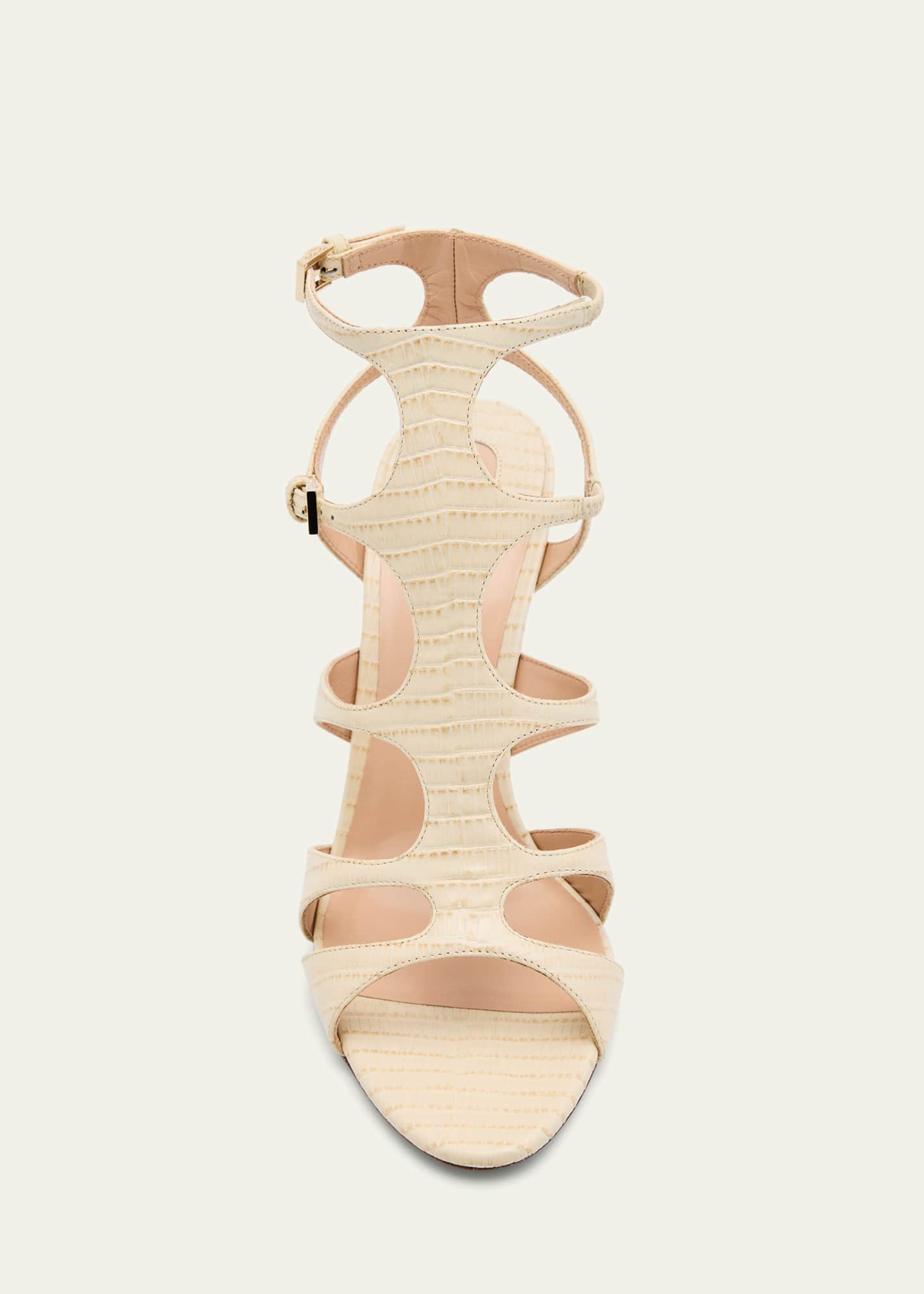 TOM FORD Paradis Embossed Stiletto Gladiator Sandals Image 5 of 6