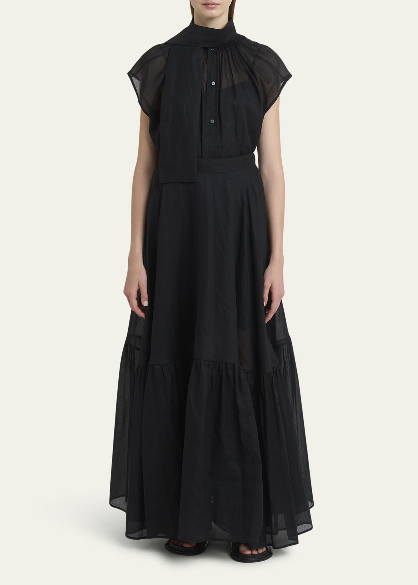 Tiered Maxi Skirt - Thumbnail 2