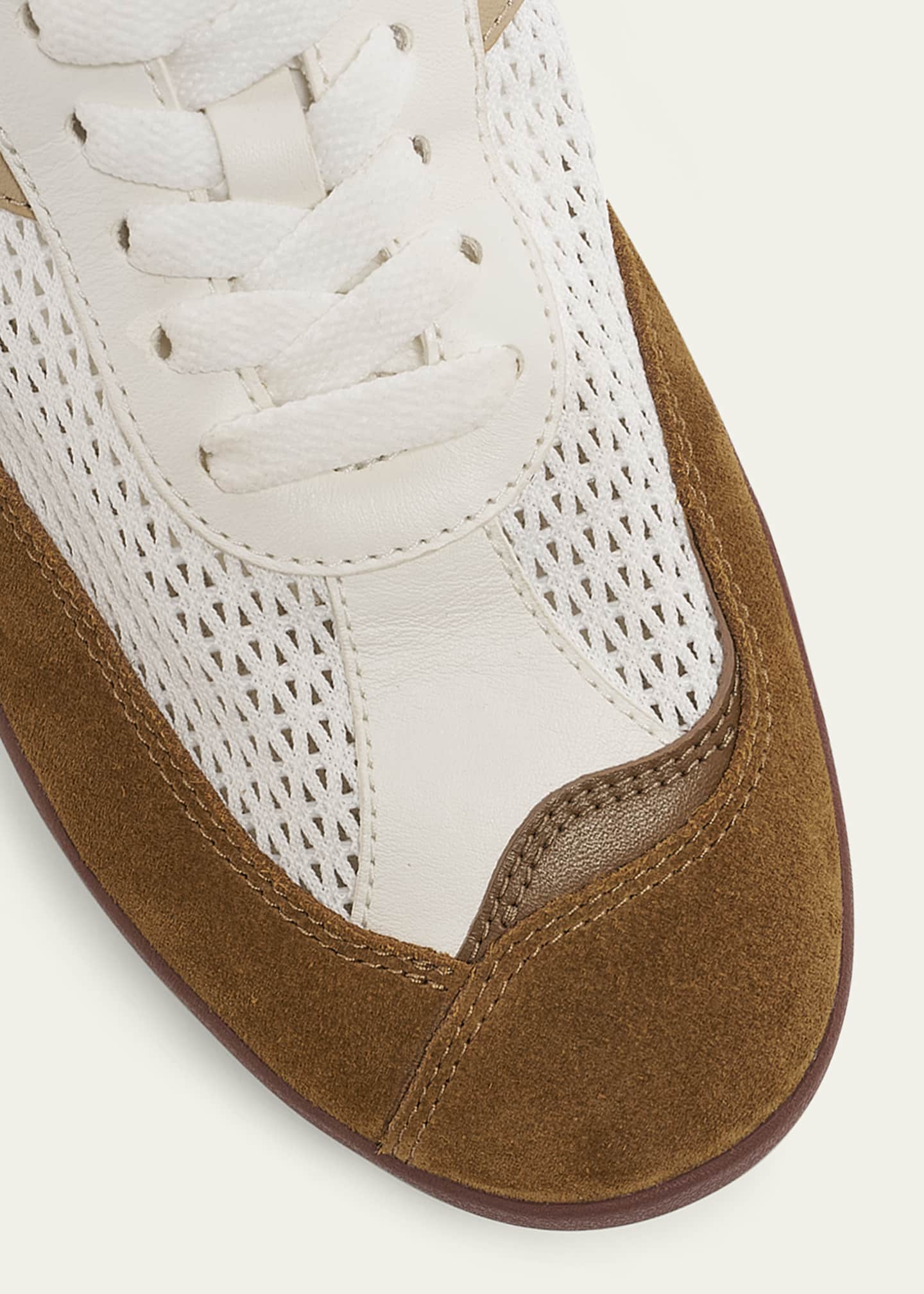 Chloe Kick Mesh and Leather Low-Top Sneakers Image 5 of 5