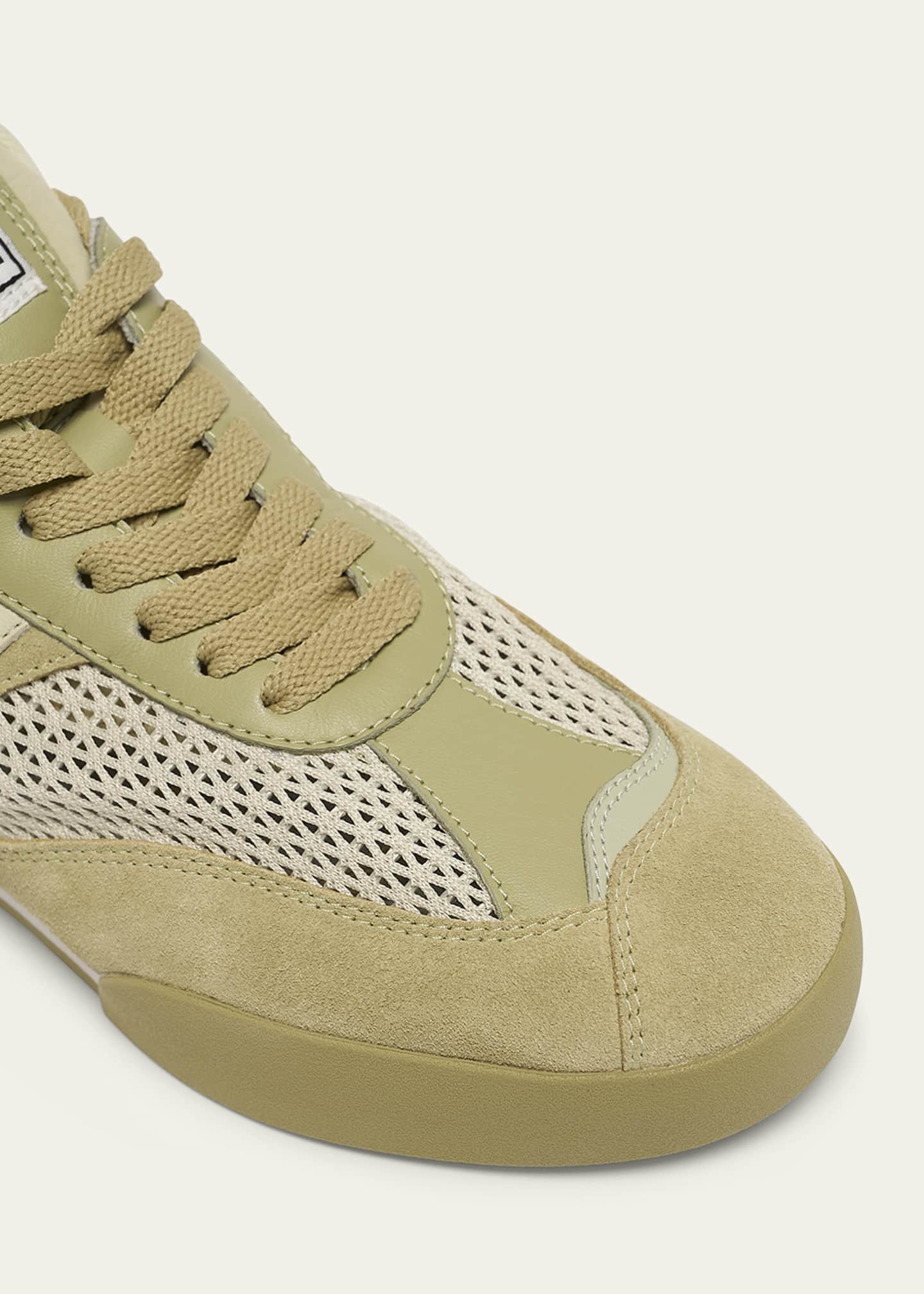 Chloe Kick Mesh and Leather Low-Top Sneakers Image 3 of 4