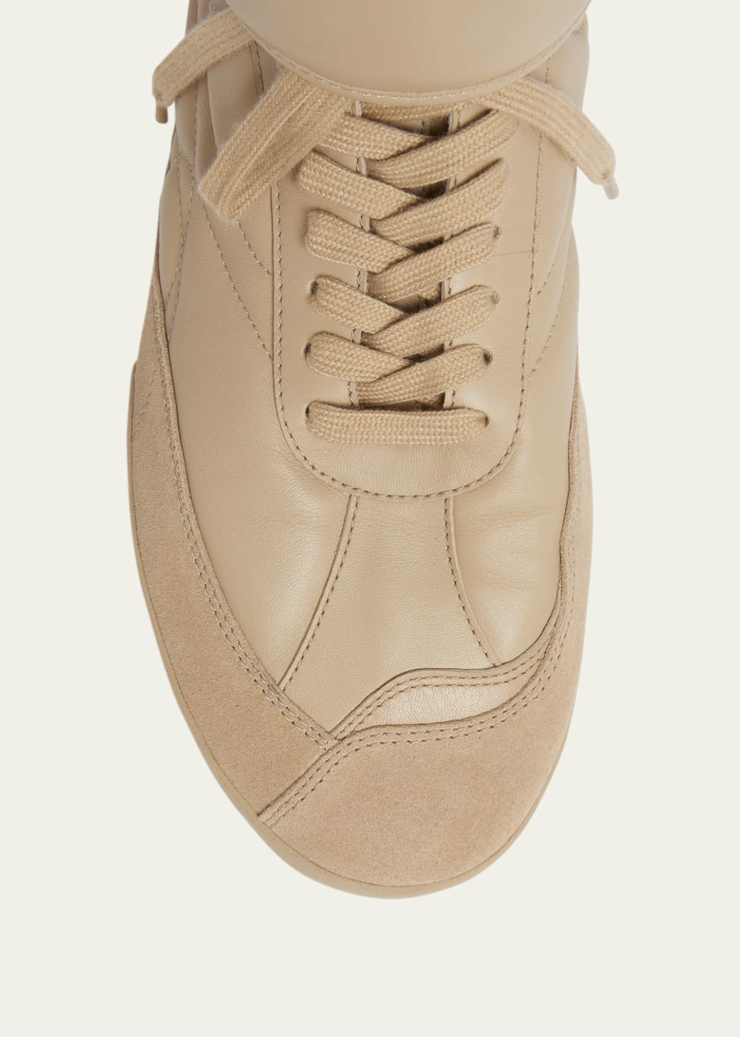 Chloe Kick Leather High-Top Sneakers Image 5 of 6
