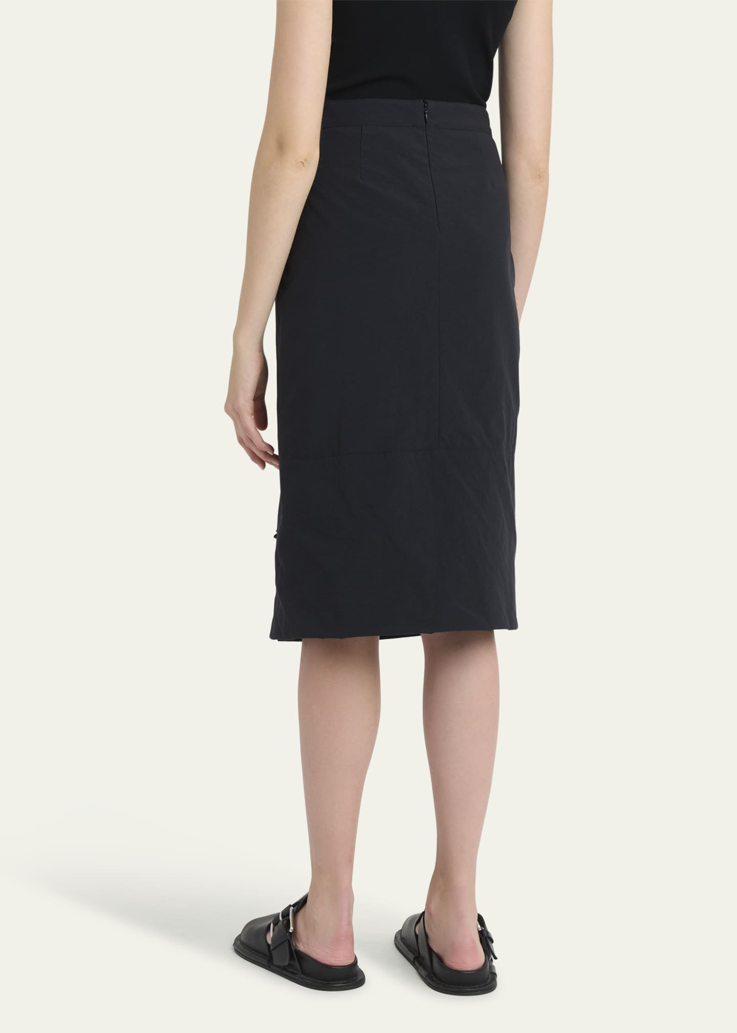 Plan C Sequined Straight Midi Skirt Image 3 of 5