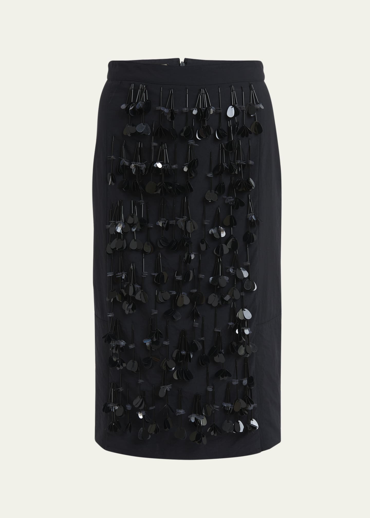 Plan C Sequined Straight Midi Skirt Image 1 of 5