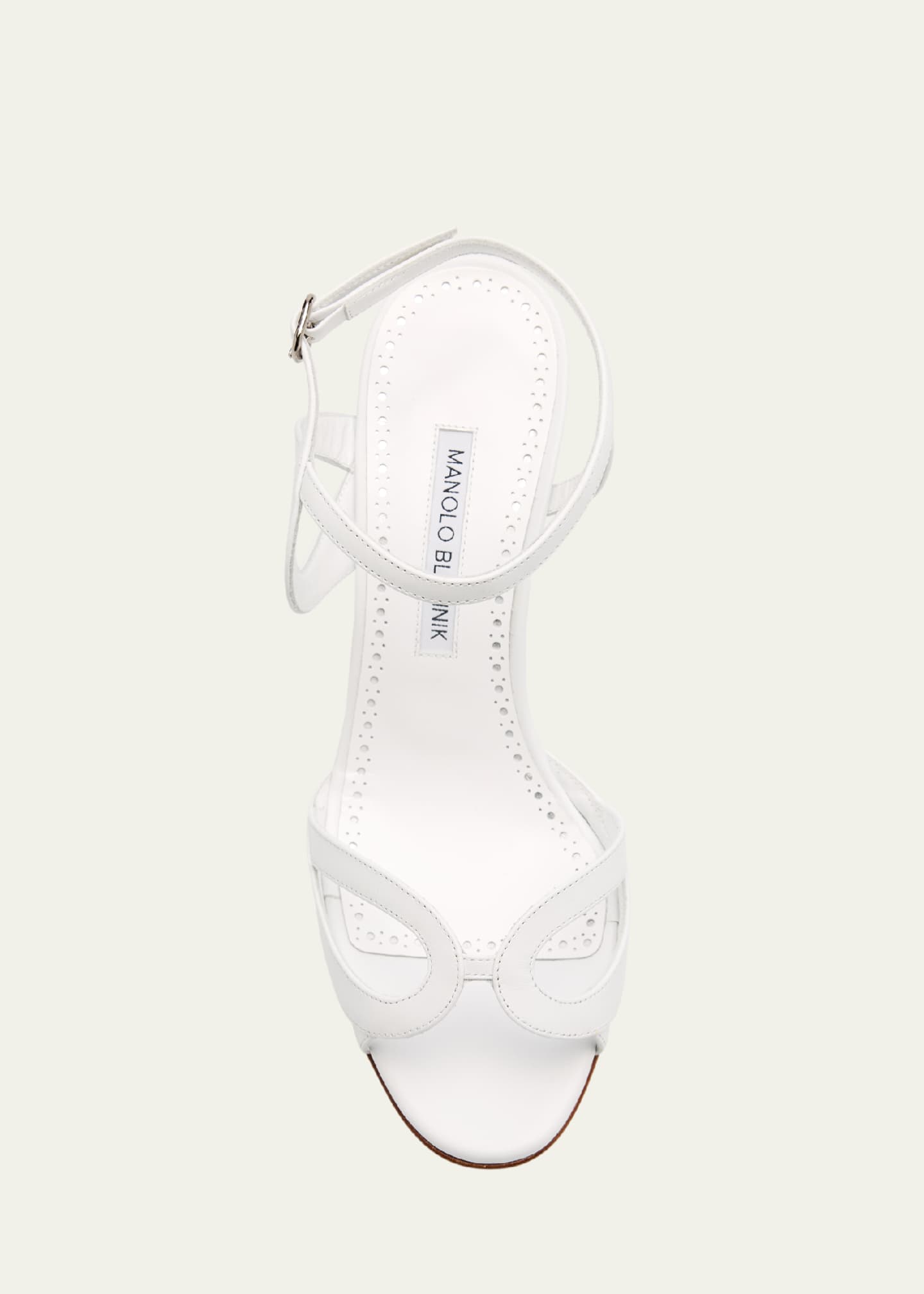 Manolo Blahnik Elfajrsan Strappy Sandals Image 4 of 5