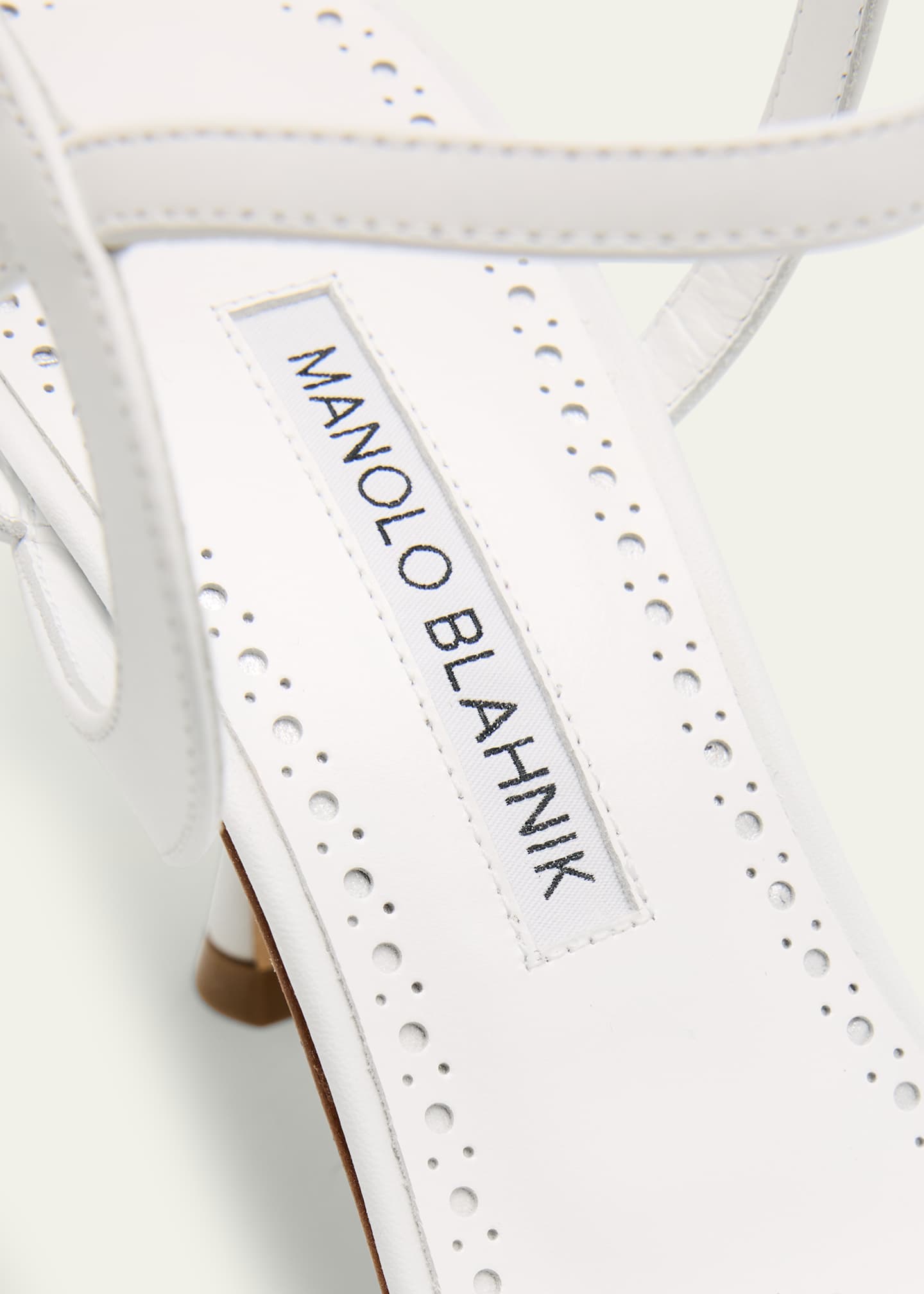 Manolo Blahnik Elfajrsan Strappy Sandals Image 5 of 5