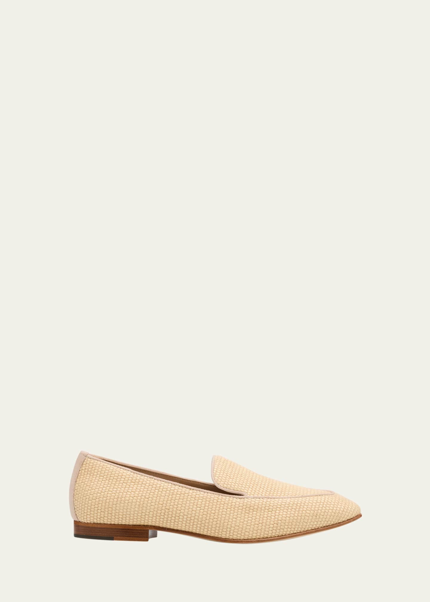 Manolo Blahnik Pitakara Woven Loafers Image 1 of 4