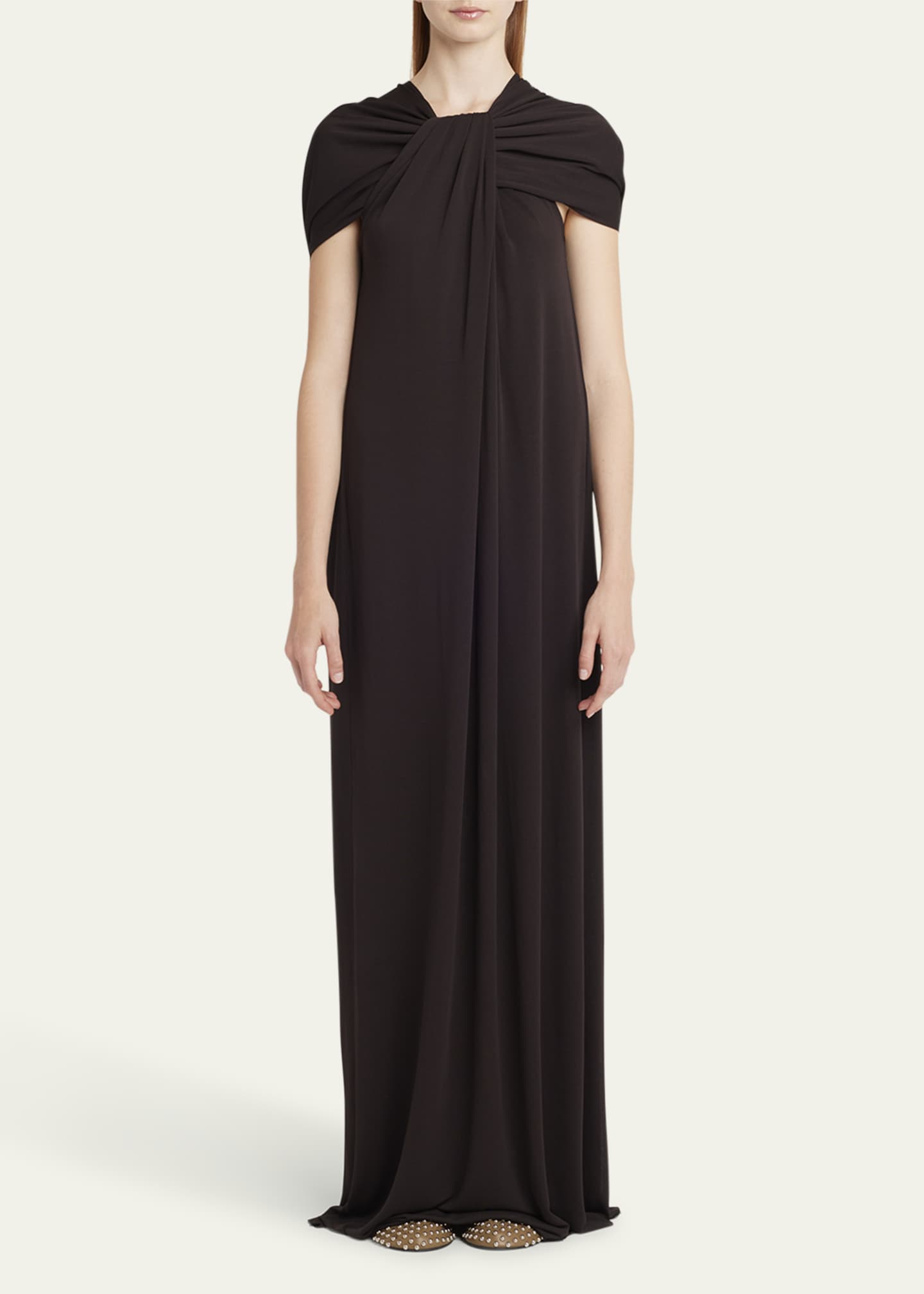 Jil Sander Long Sleeveless Dress Image 2 of 5