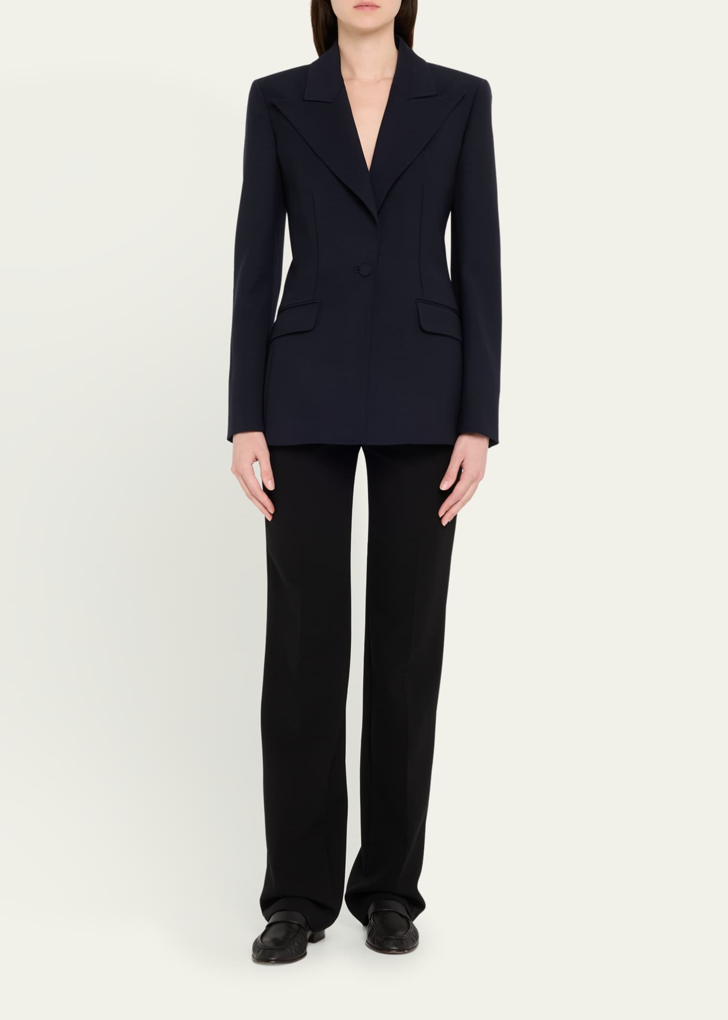 Gabriela Hearst Leiva Tailored Wool Blazer Image 2 of 5