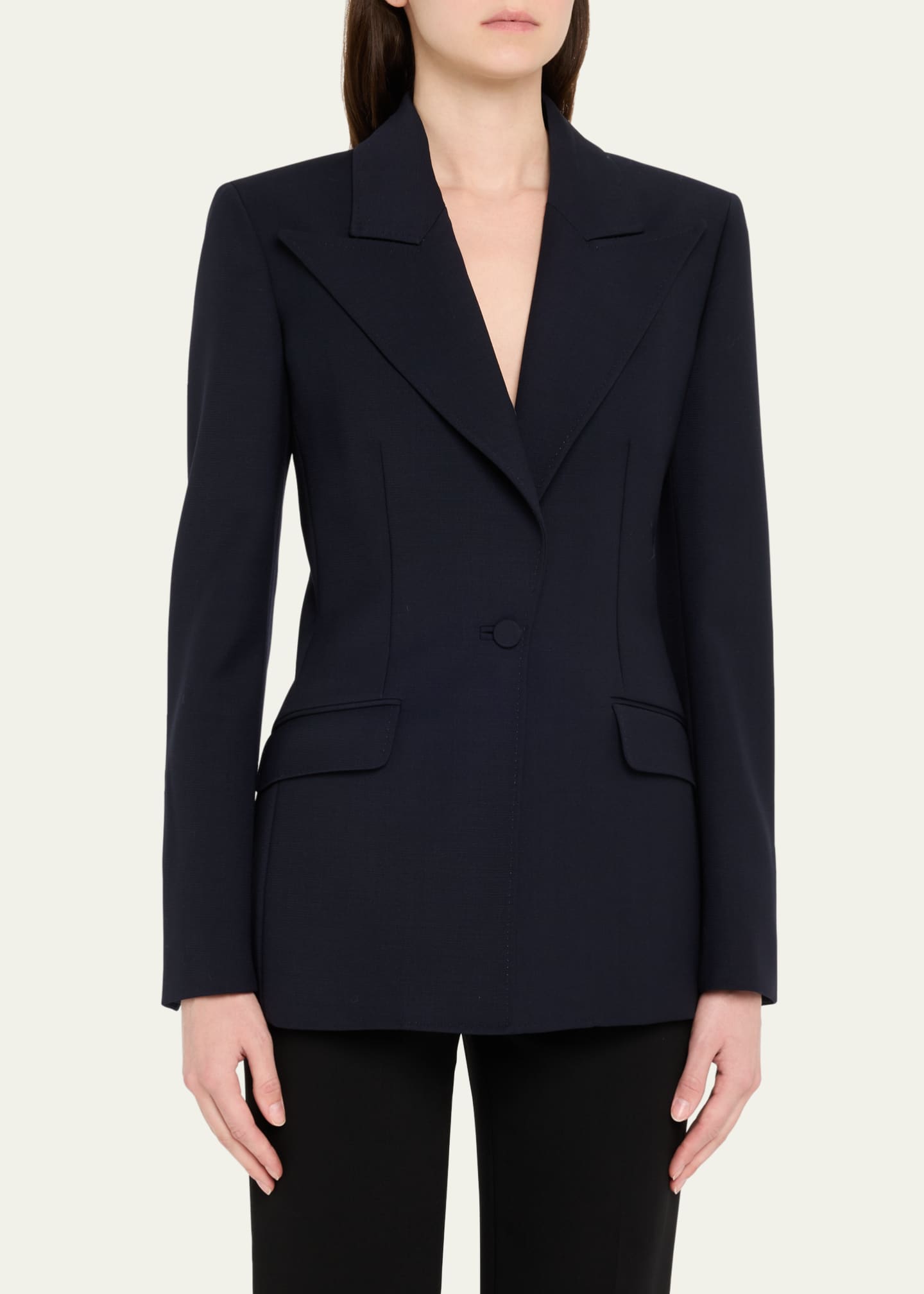 Gabriela Hearst Leiva Tailored Wool Blazer Image 4 of 5
