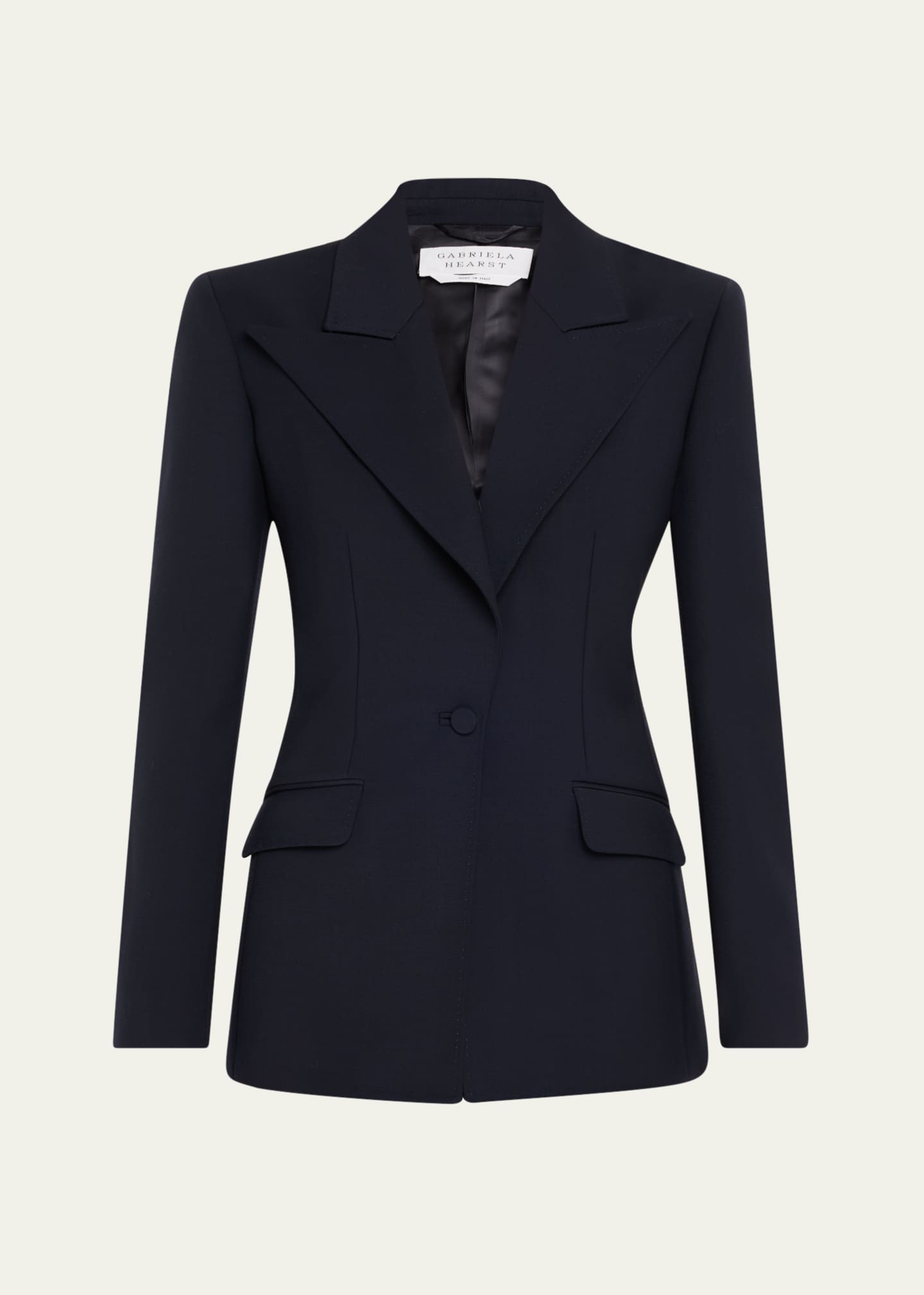 Gabriela Hearst Leiva Tailored Wool Blazer Image 1 of 5