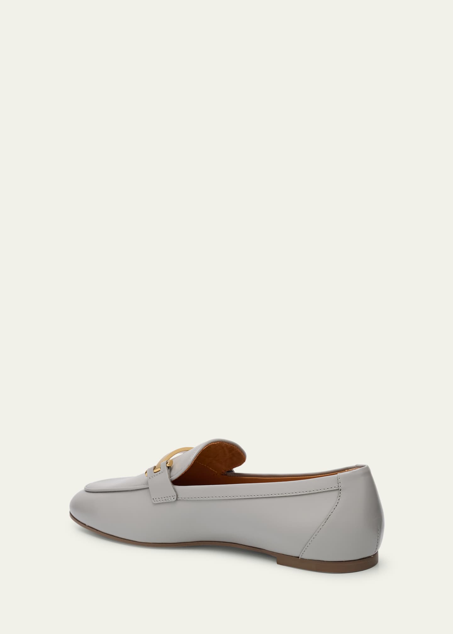 Tod's Leather Bar Loafers Image 4 of 6
