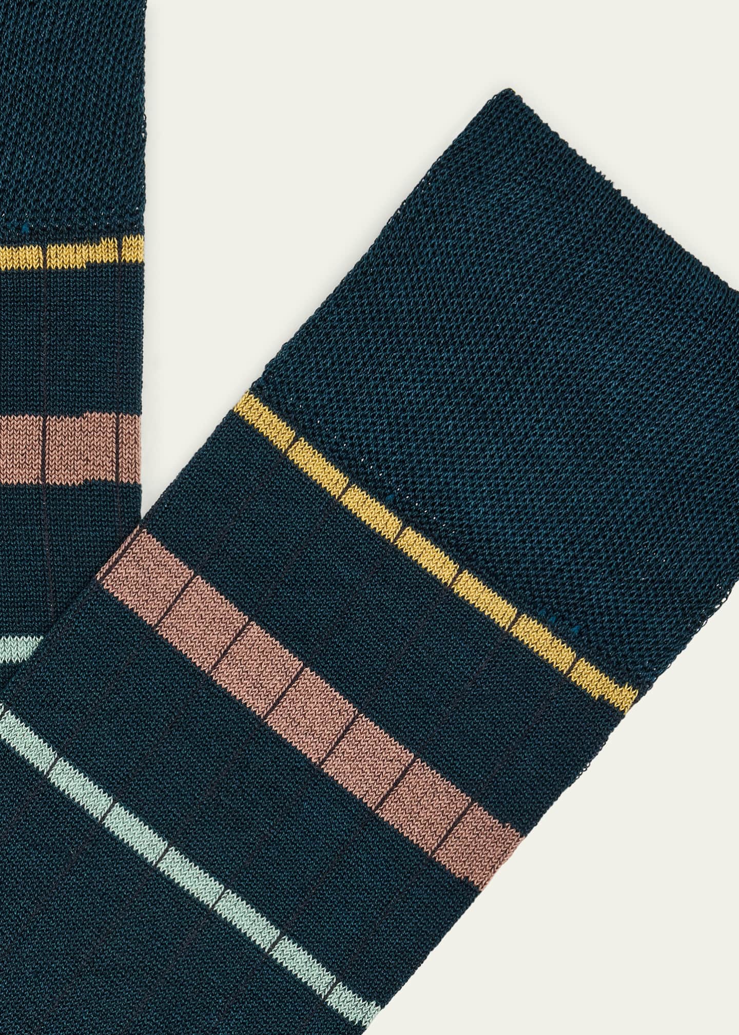 Paul Smith Men's Herbie Stripe Crew Socks Image 2 of 2