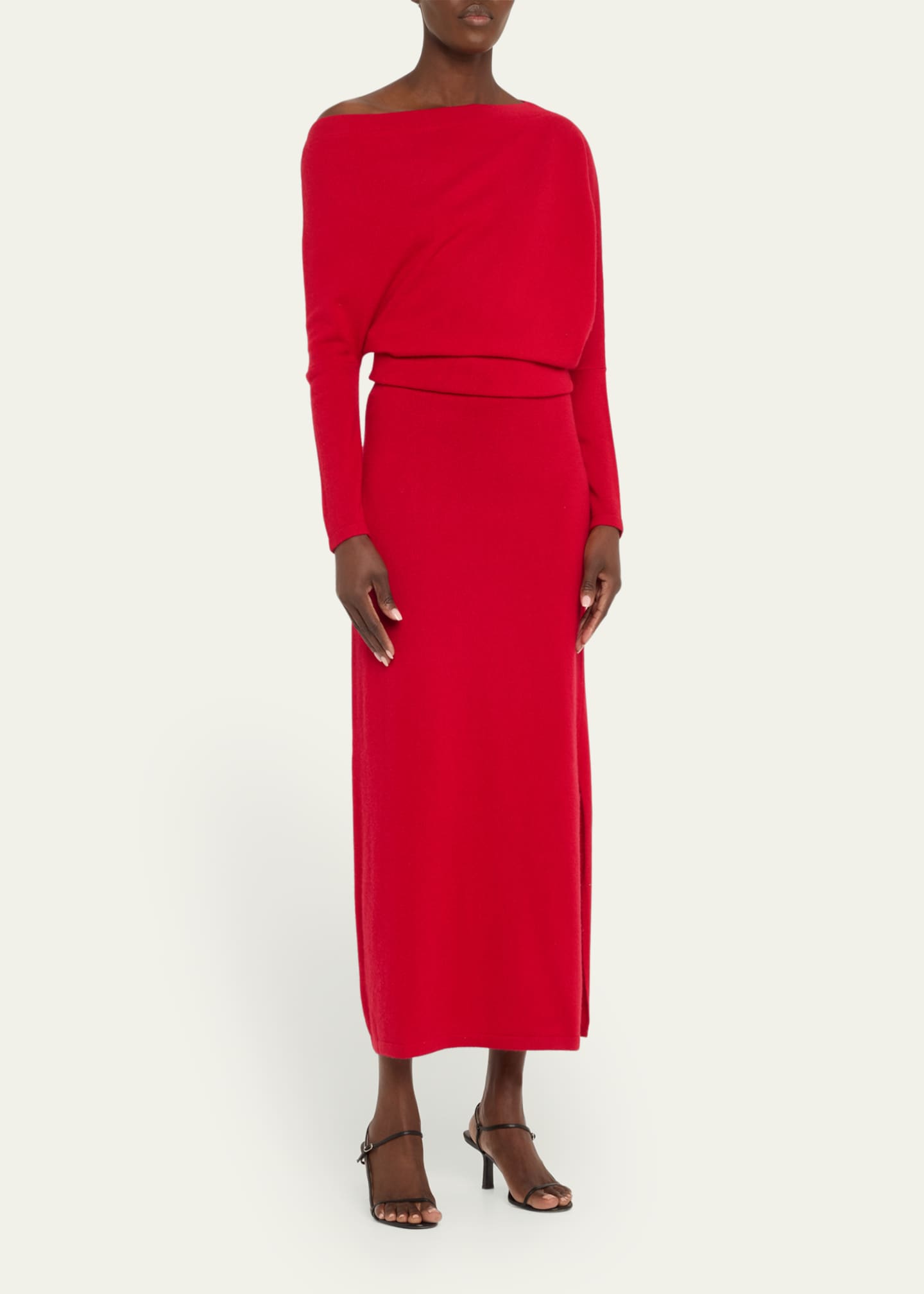 Altuzarra Kasos Off-The-Shoulder Cashmere Maxi Dress Image 4 of 5