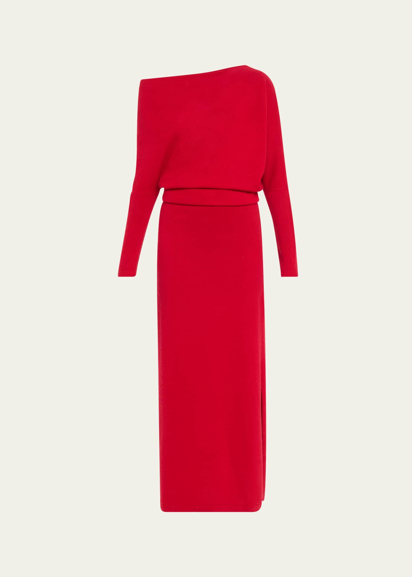 Altuzarra Kasos Off-The-Shoulder Cashmere Maxi Dress Image 1 of 5