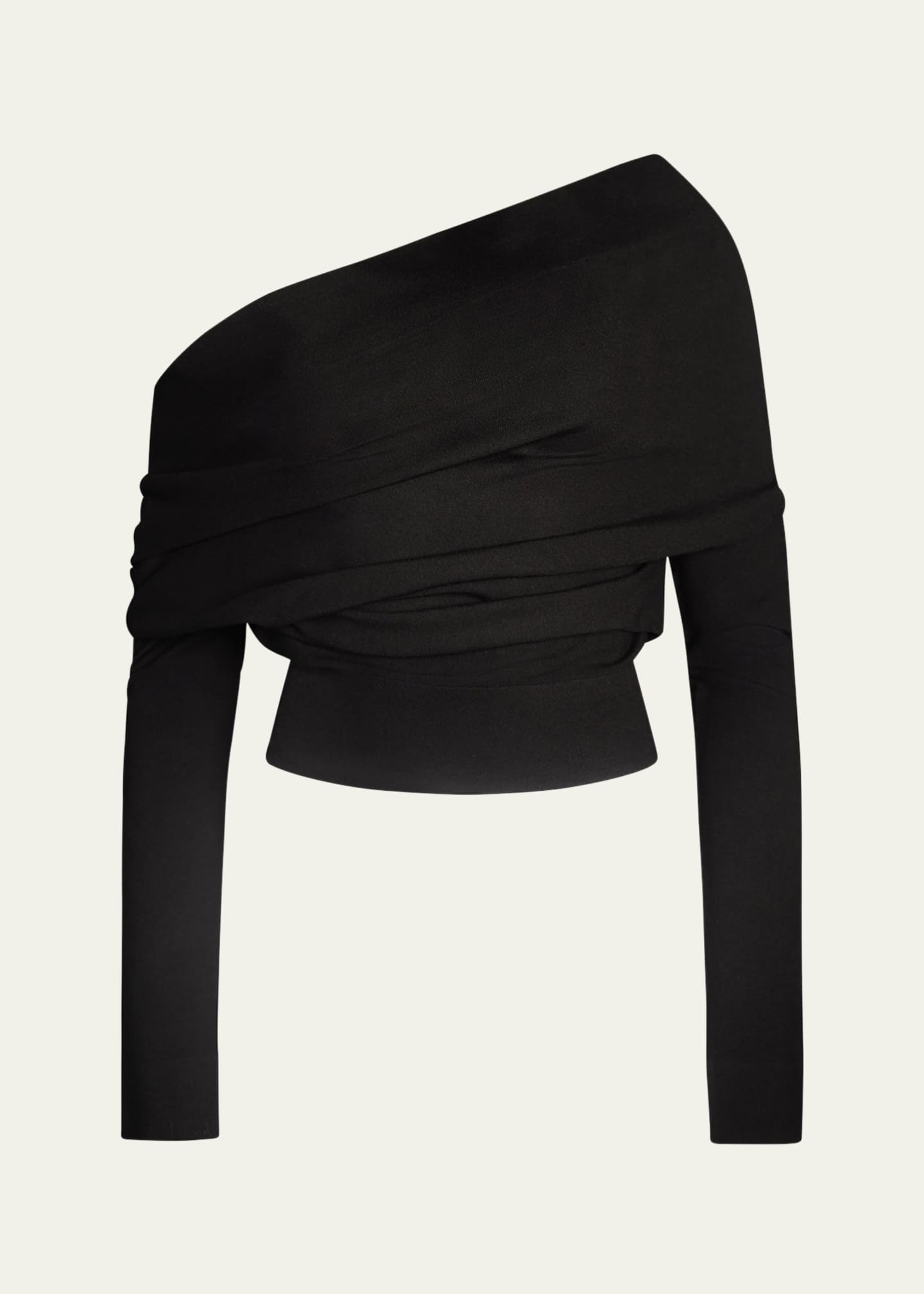 Altuzarra Paxi Off-The-Shoulder Cashmere Sweater Image 1 of 4