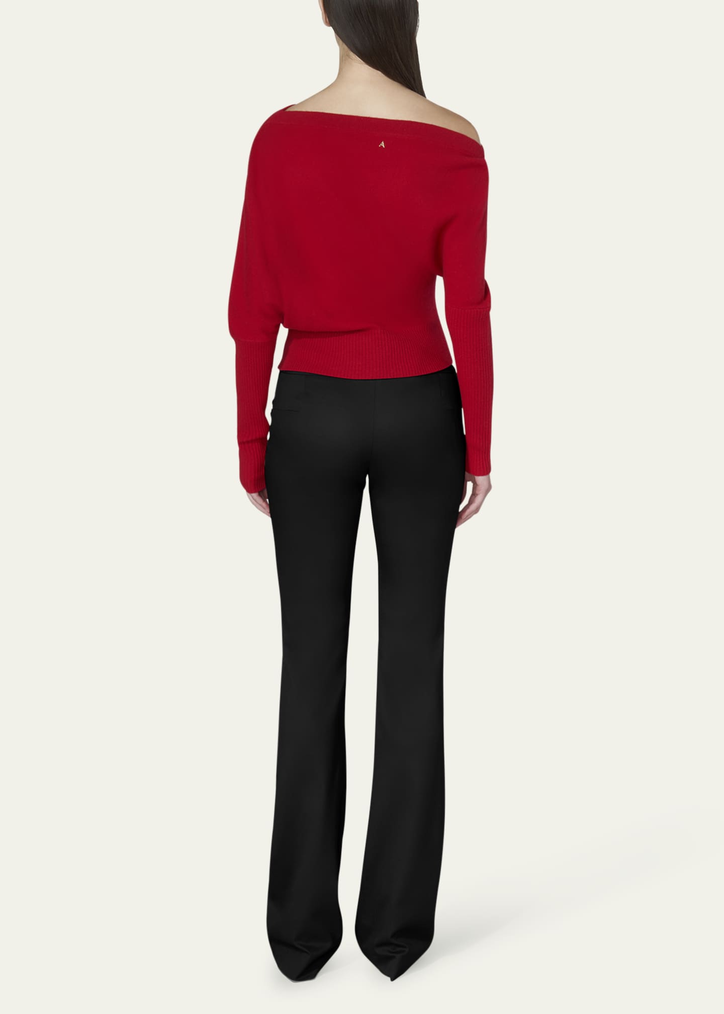 Altuzarra Paxi Off-The-Shoulder Cashmere Sweater Image 3 of 4