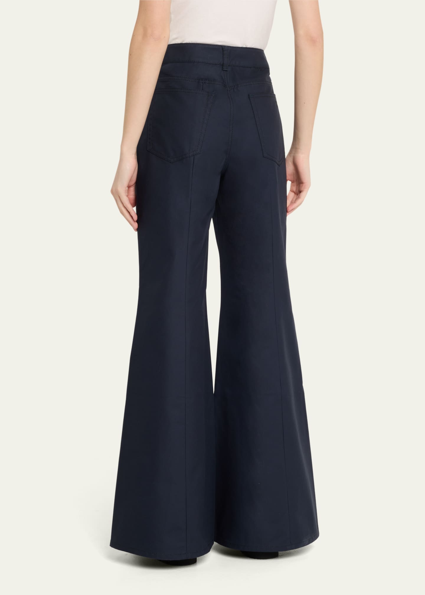 NACKIYE Flared High Waist Pants Image 3 of 5