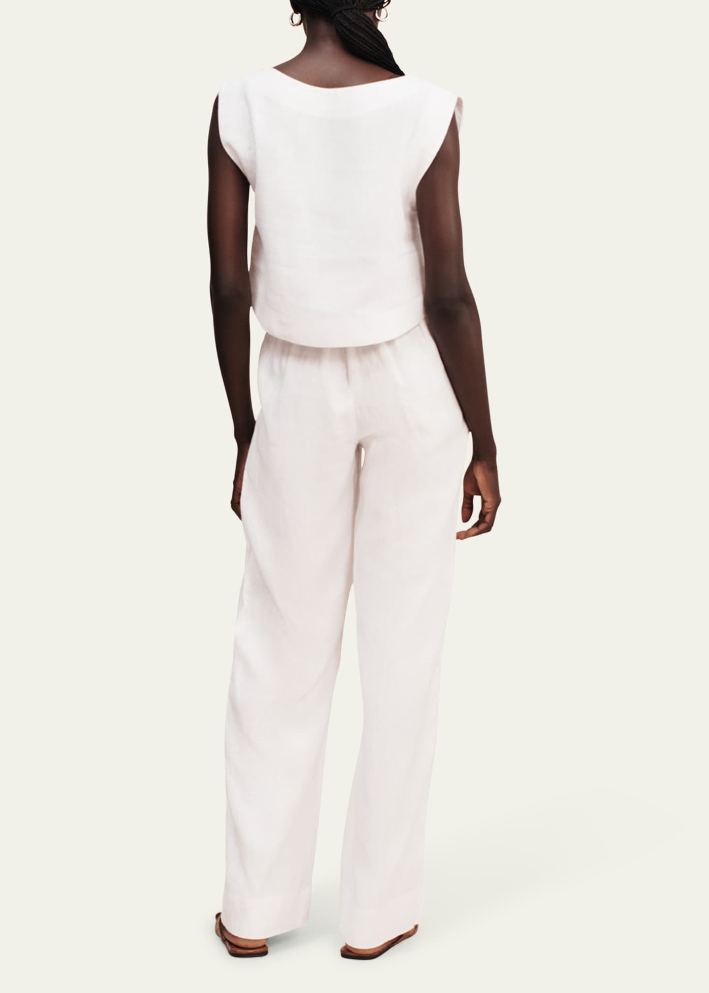 Louis Tailored Straight-Leg Trousers