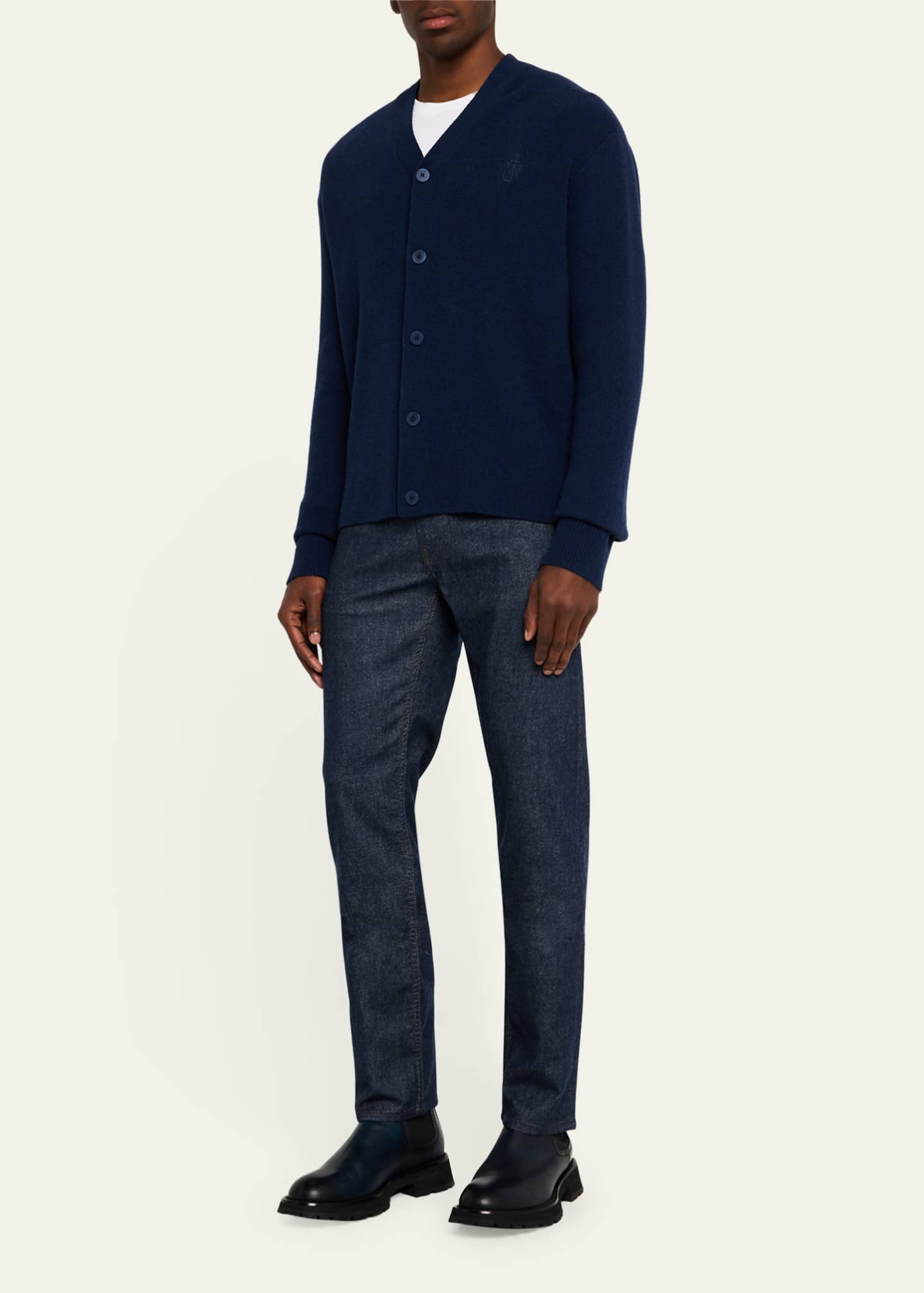 FRAME Men's Comfort Stretch Modern Straight Jeans Image 2 of 5