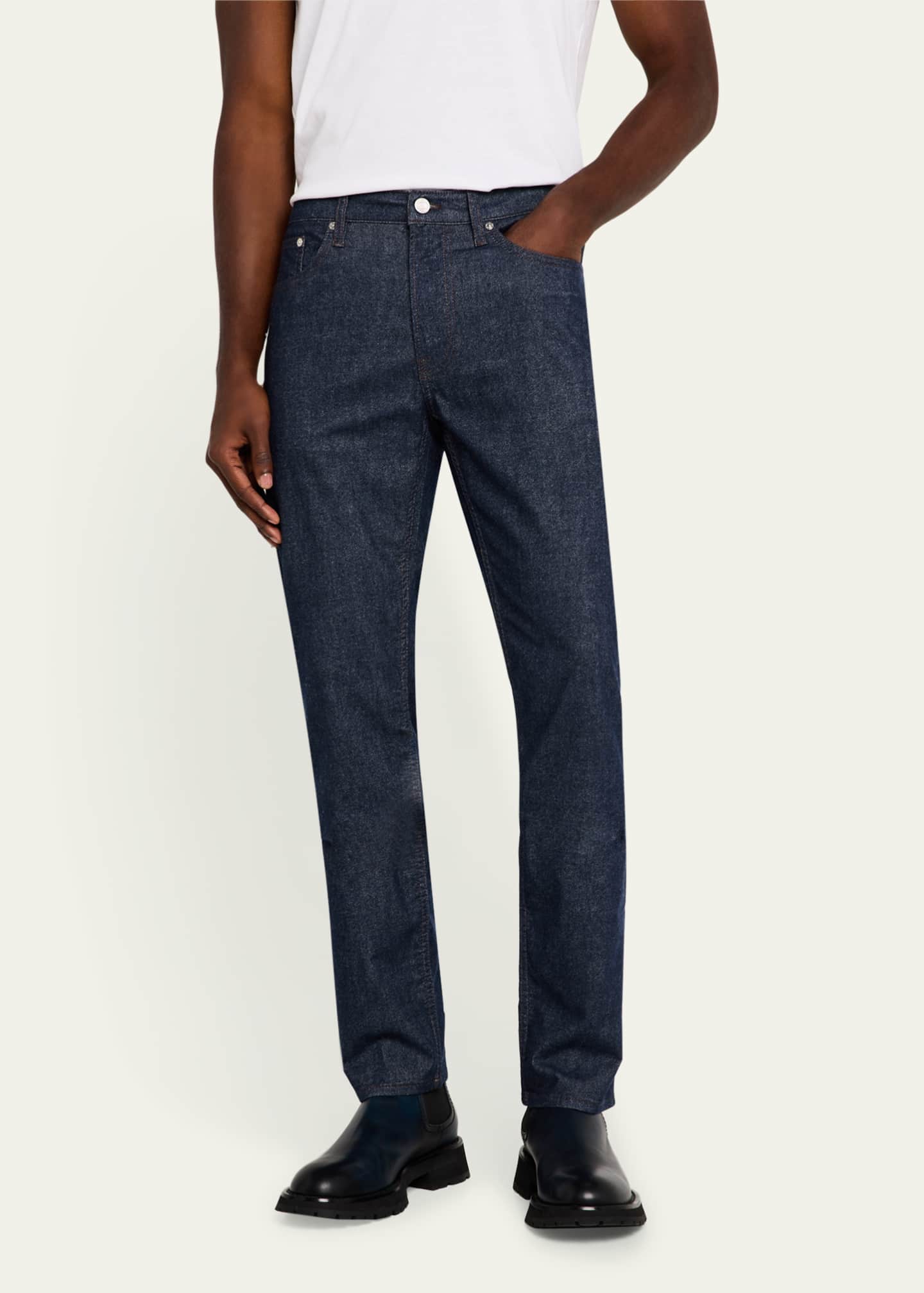 FRAME Men's Comfort Stretch Modern Straight Jeans Image 4 of 5