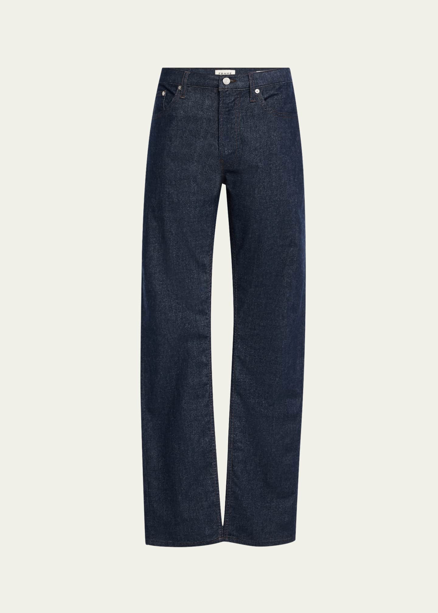 FRAME Men's Comfort Stretch Modern Straight Jeans Image 1 of 5