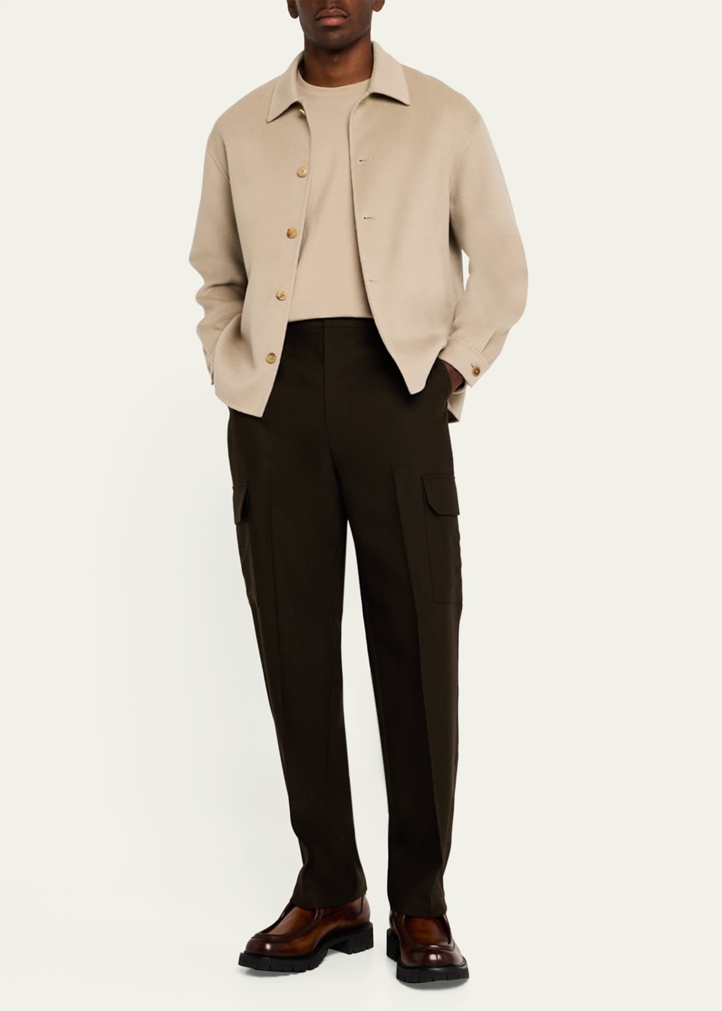 Men's wool cargo pants store