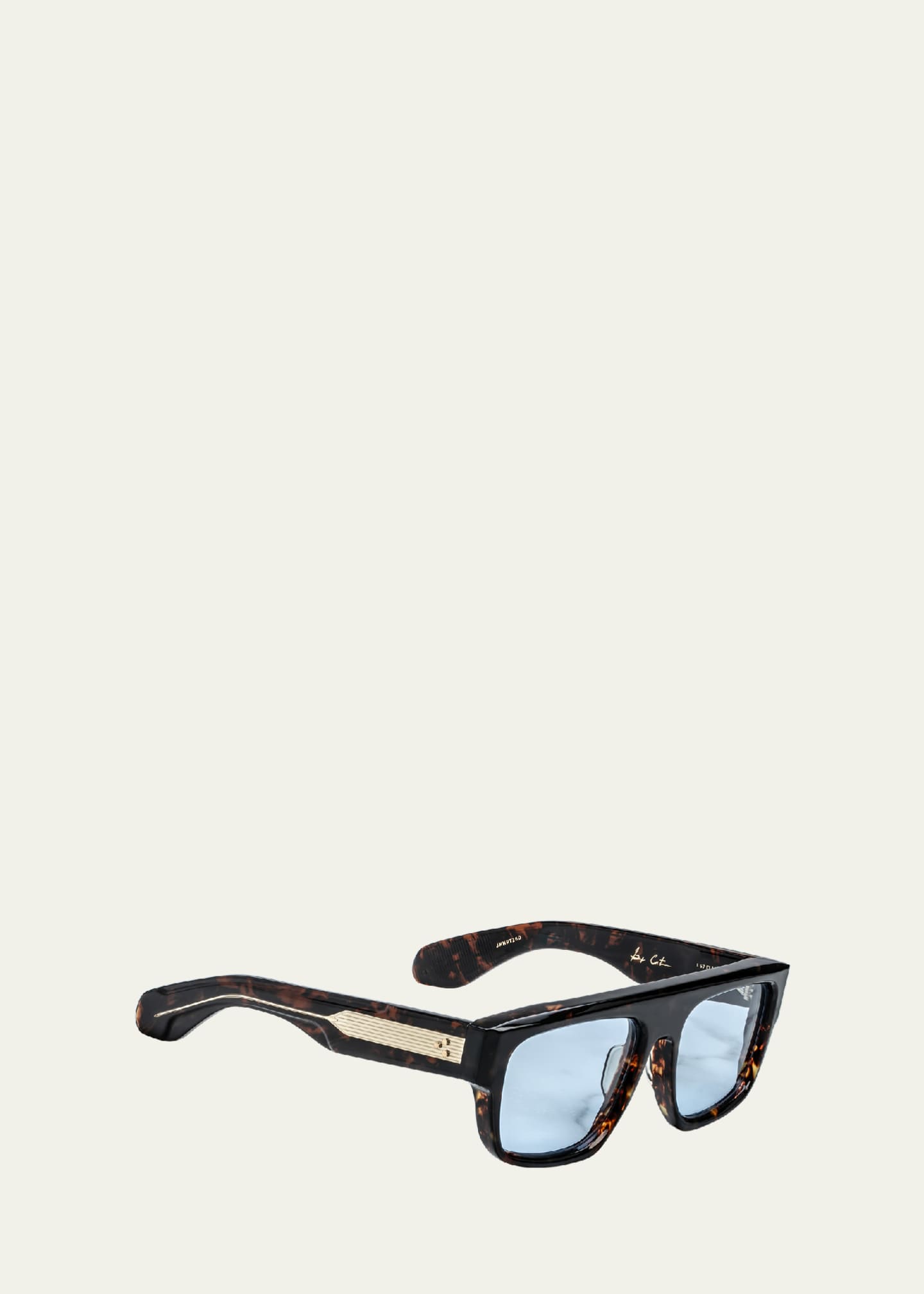 Jacques Marie Mage x George Cortina Men's Ritz Rectangle Sunglasses Image 2 of 2