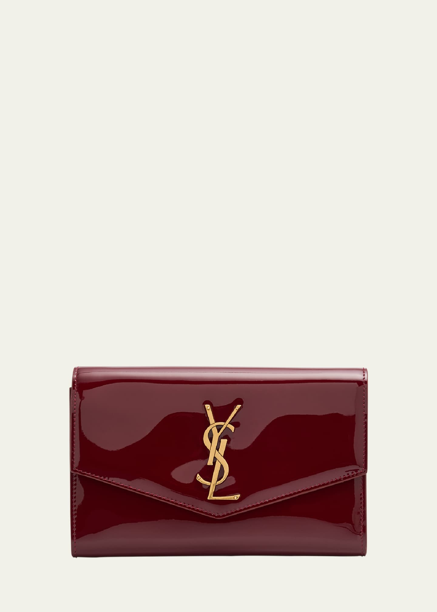 Red ysl wallet on chain discount