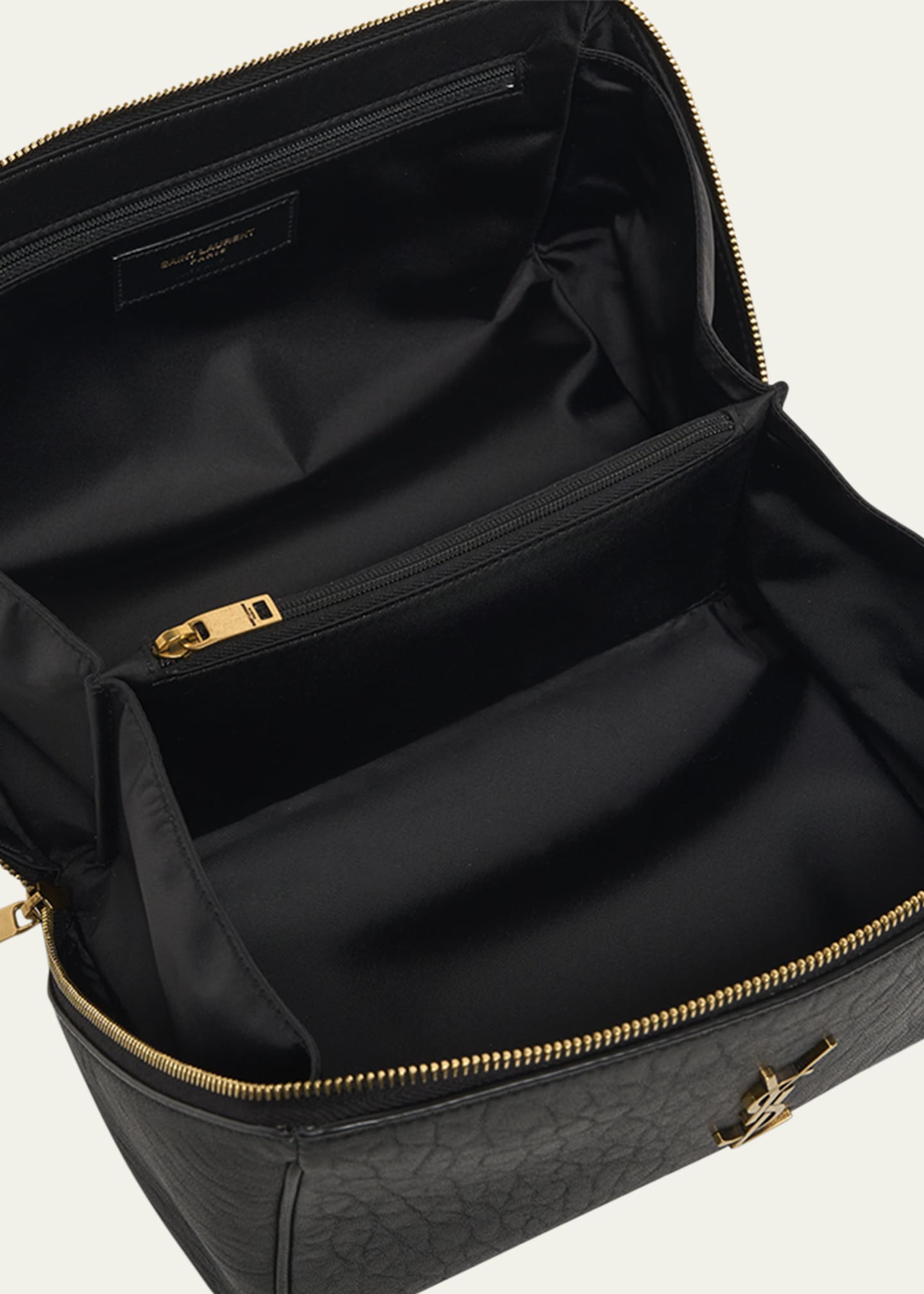 Saint Laurent YSL Vanity Case in Grained Leather Image 4 of 5