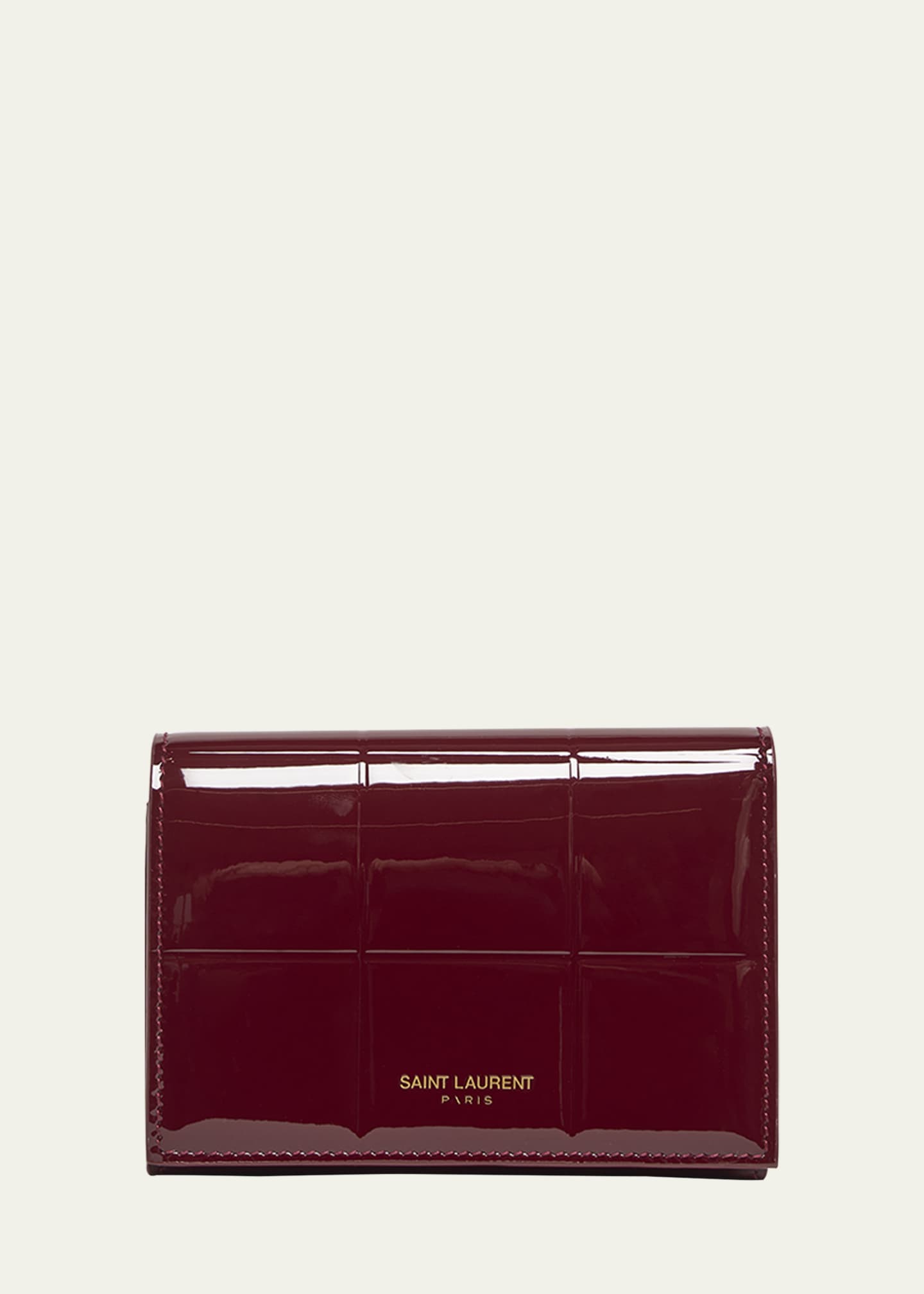 Saint laurent slim wallet hotsell