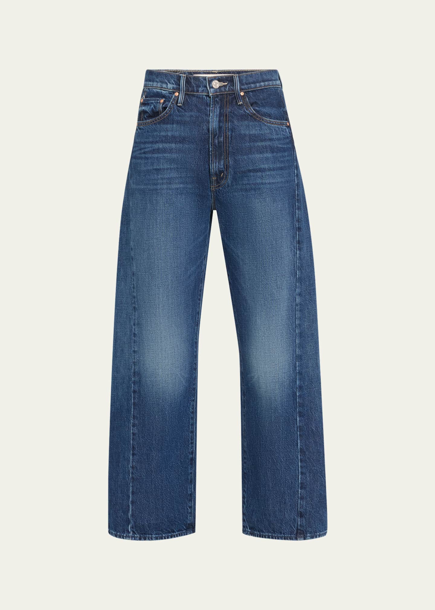 MOTHER The Half Pipe Cropped Denim Jeans - Bergdorf Goodman