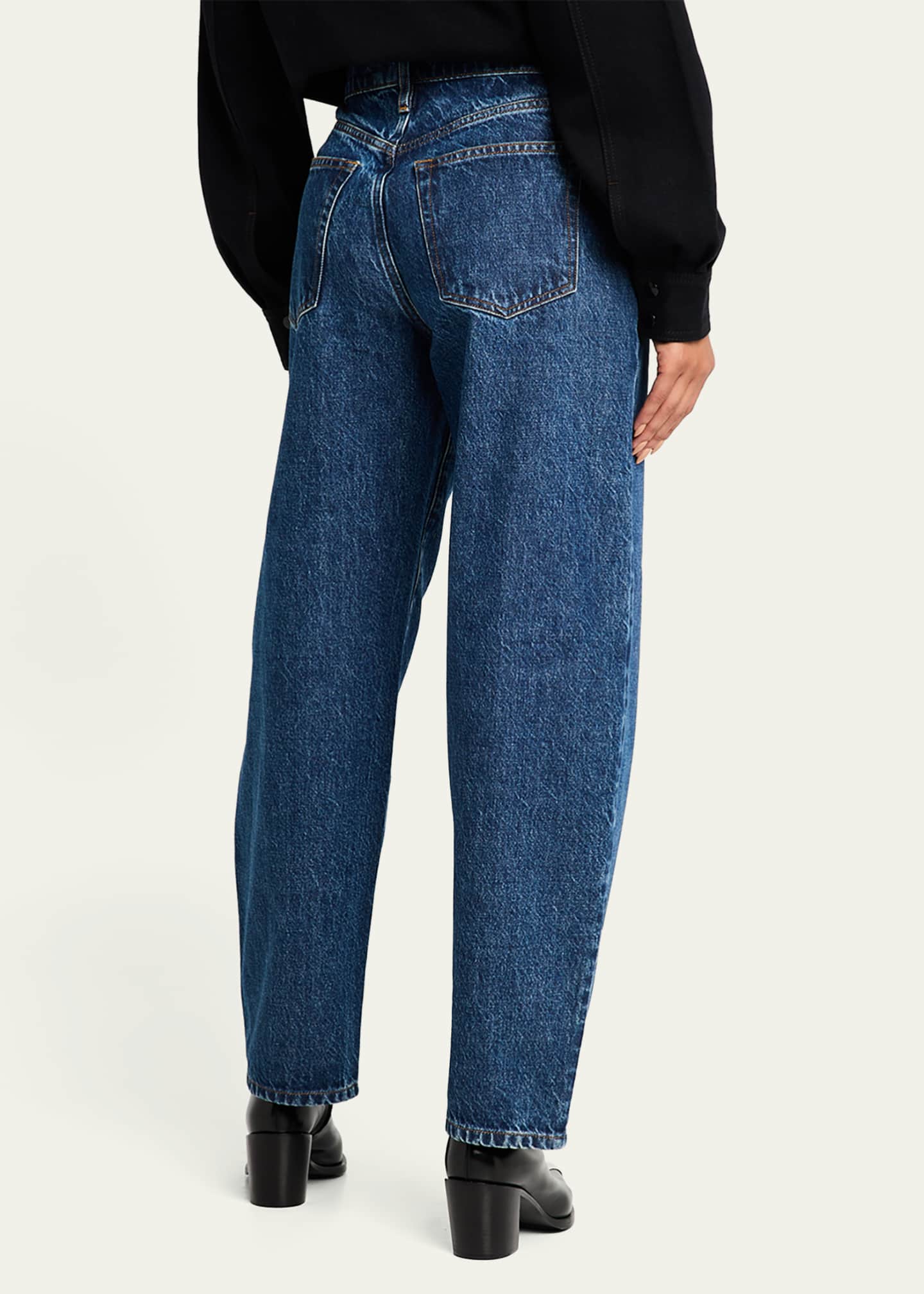 FRAME Low Slung Barrel Jeans Image 3 of 5