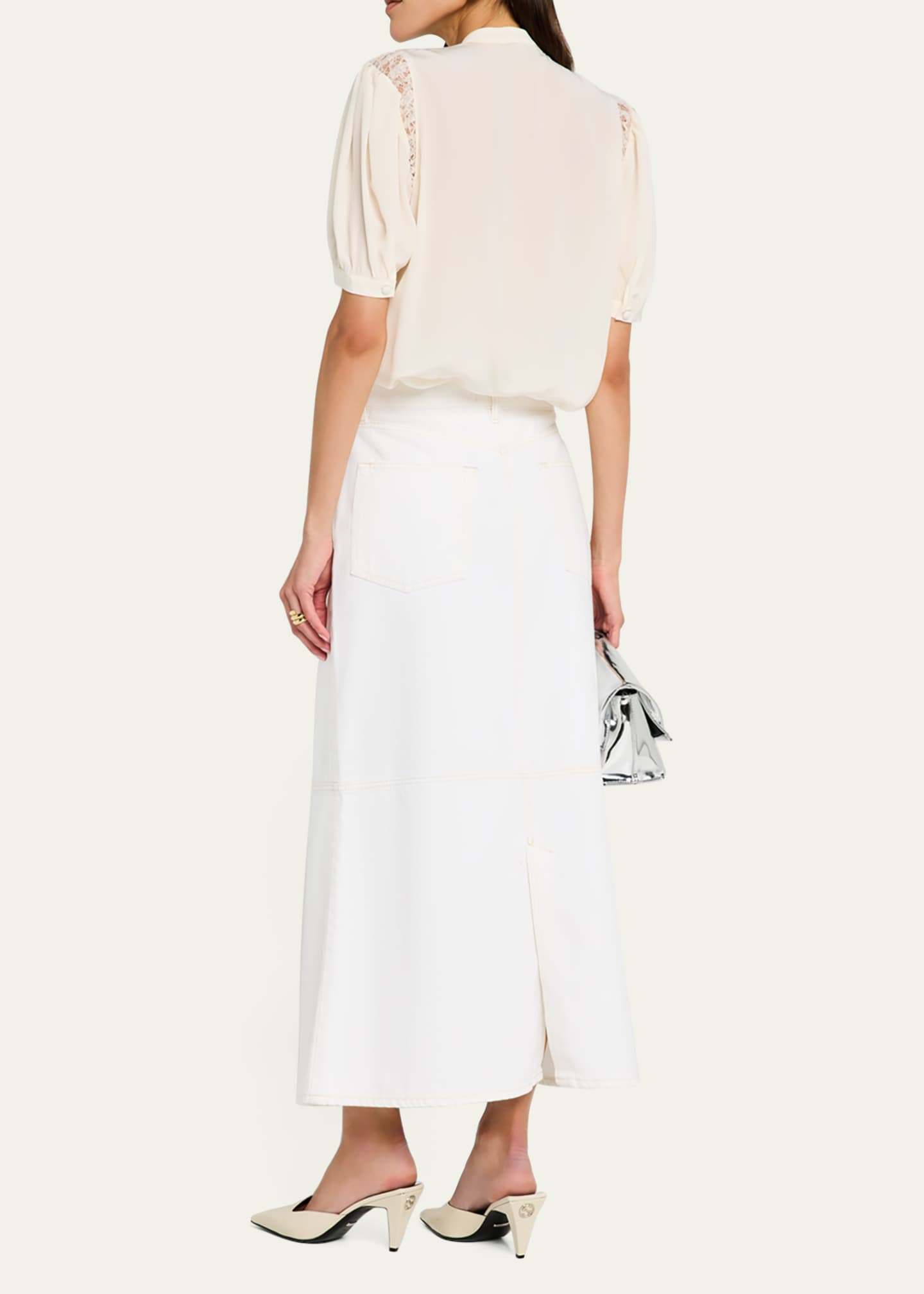 FRAME The Flounce Skirt Image 3 of 5