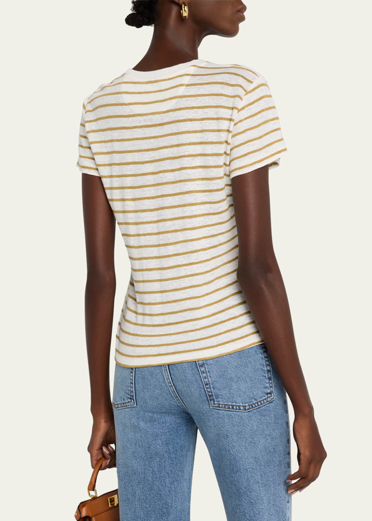 FRAME Linen Baby Tee Image 3 of 5