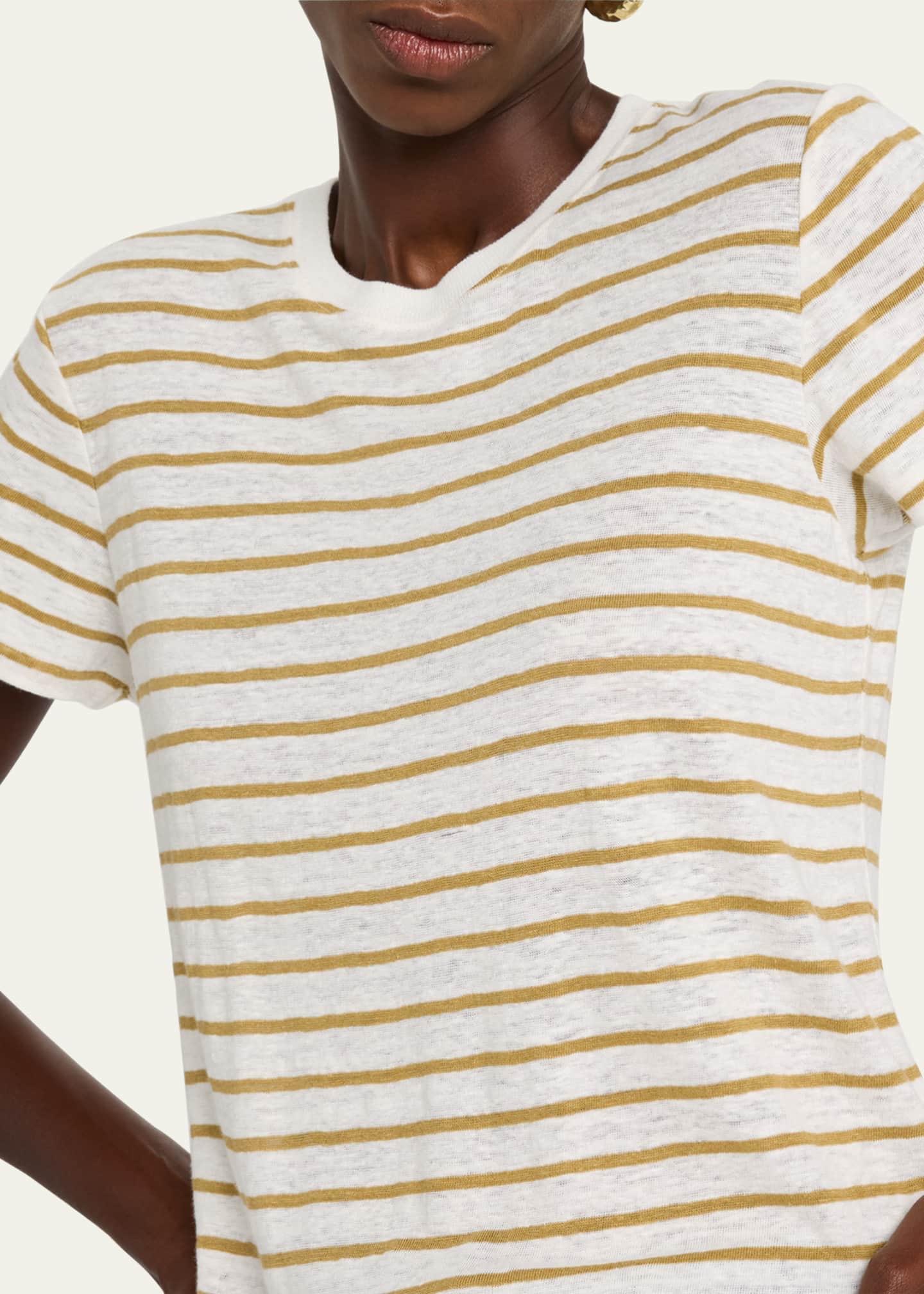 FRAME Linen Baby Tee Image 5 of 5