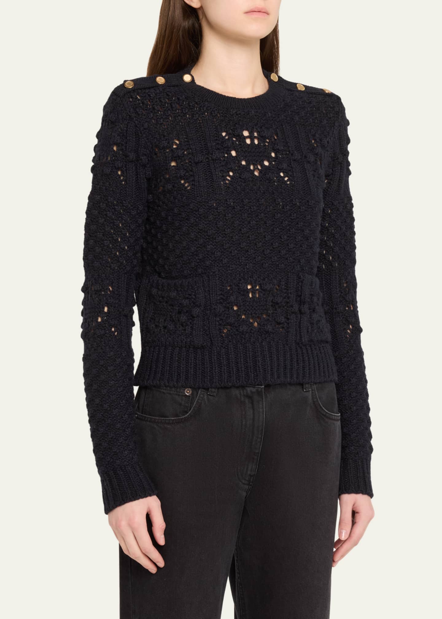 FRAME Patch Pocket Sweater Image 4 of 5