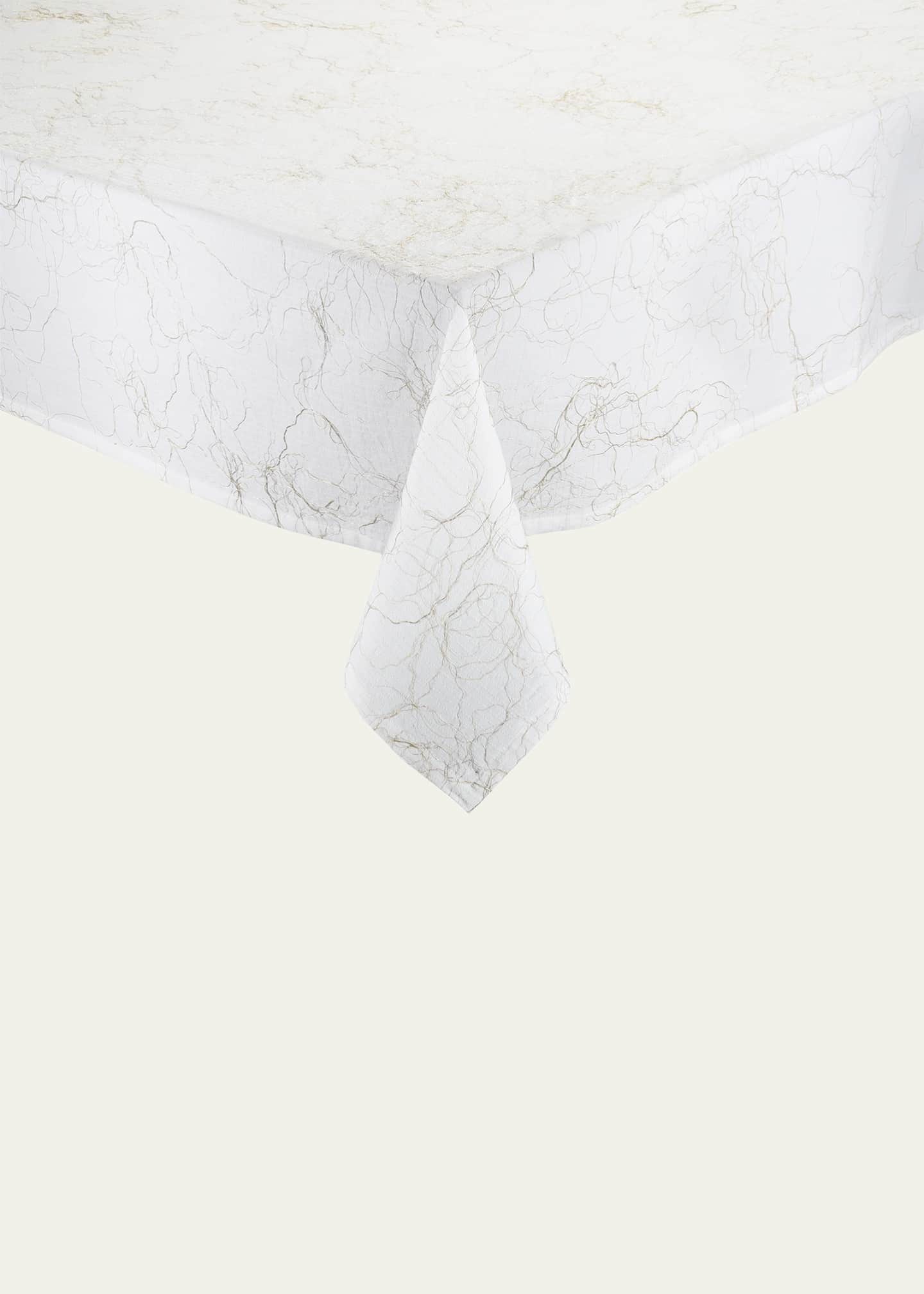 Kim Seybert Gossamer Tablecloth, 60" x 110" Image 2 of 2