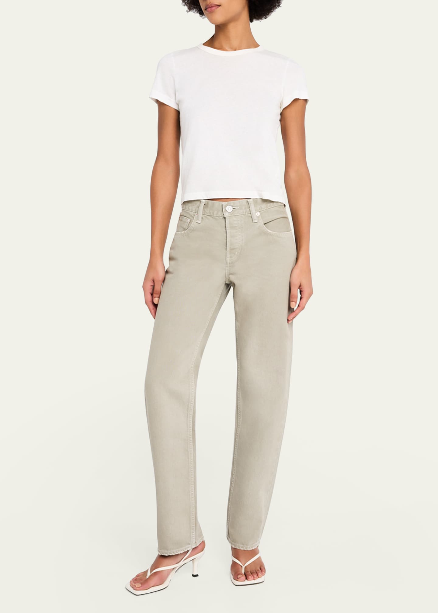 MOUSSY VINTAGE Bayonne Straight Low-Rise Jeans Image 2 of 5