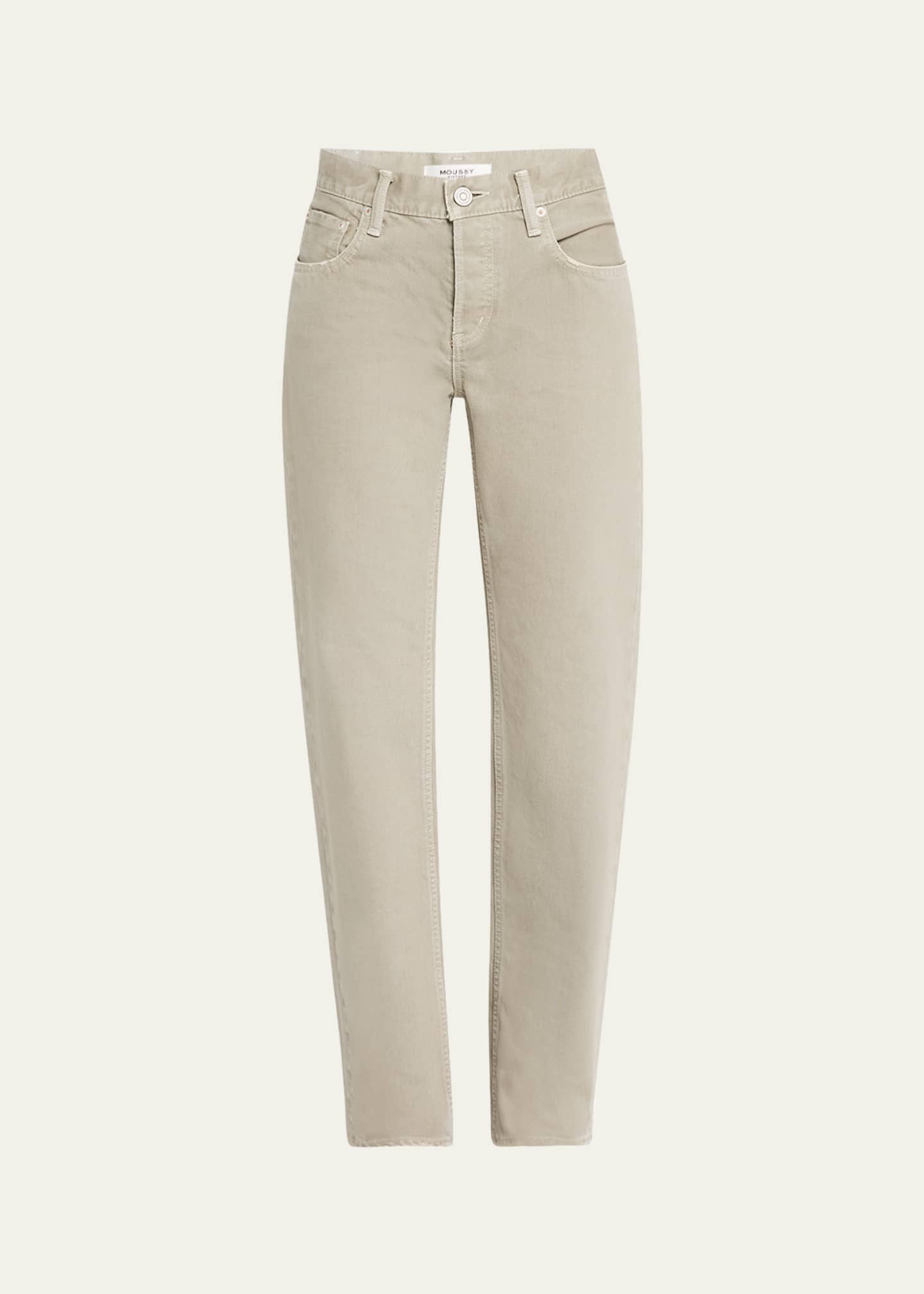 MOUSSY VINTAGE Bayonne Straight Low-Rise Jeans Image 1 of 5