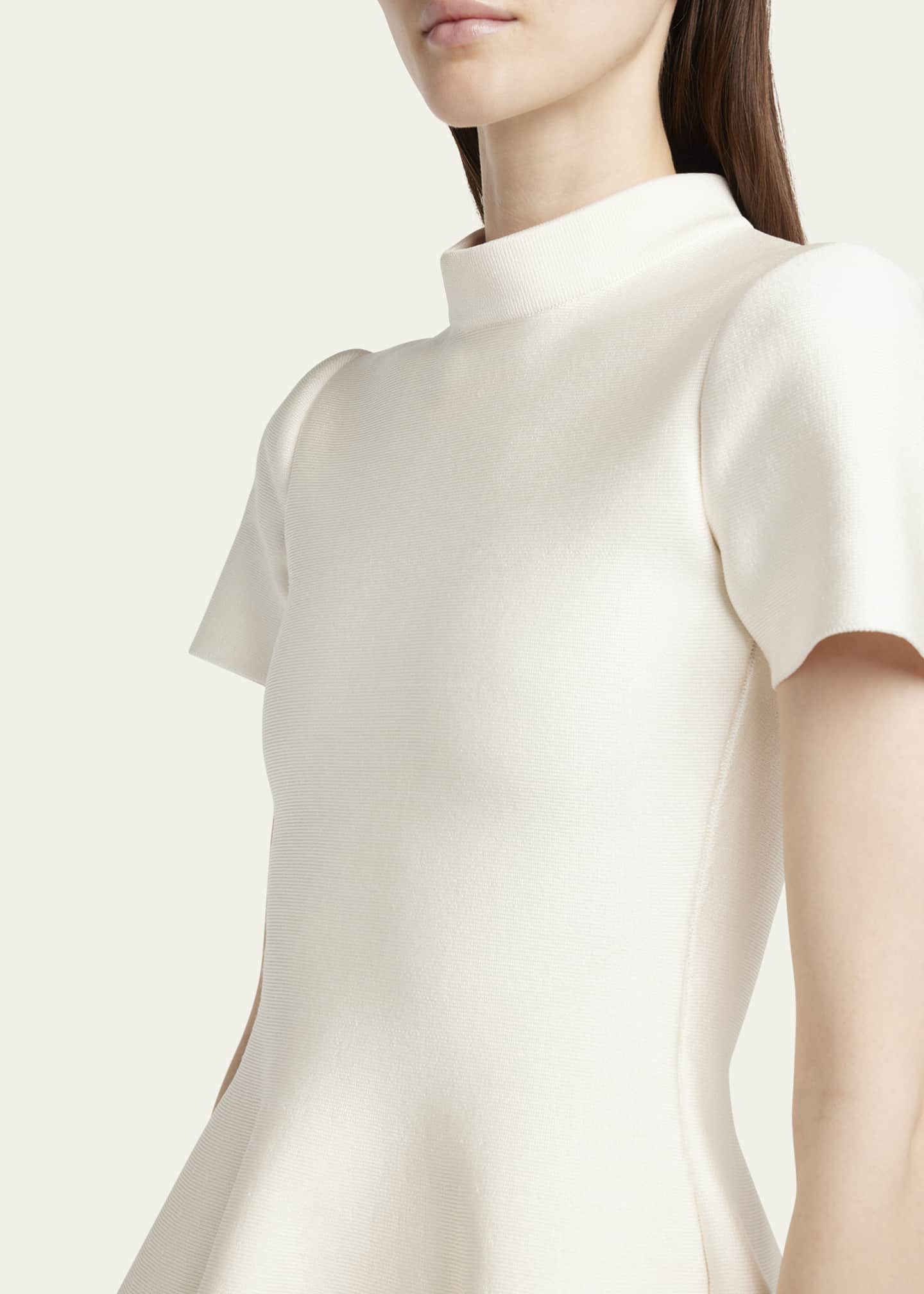TOM FORD Fit-Flare Knit Mini Dress Image 5 of 5