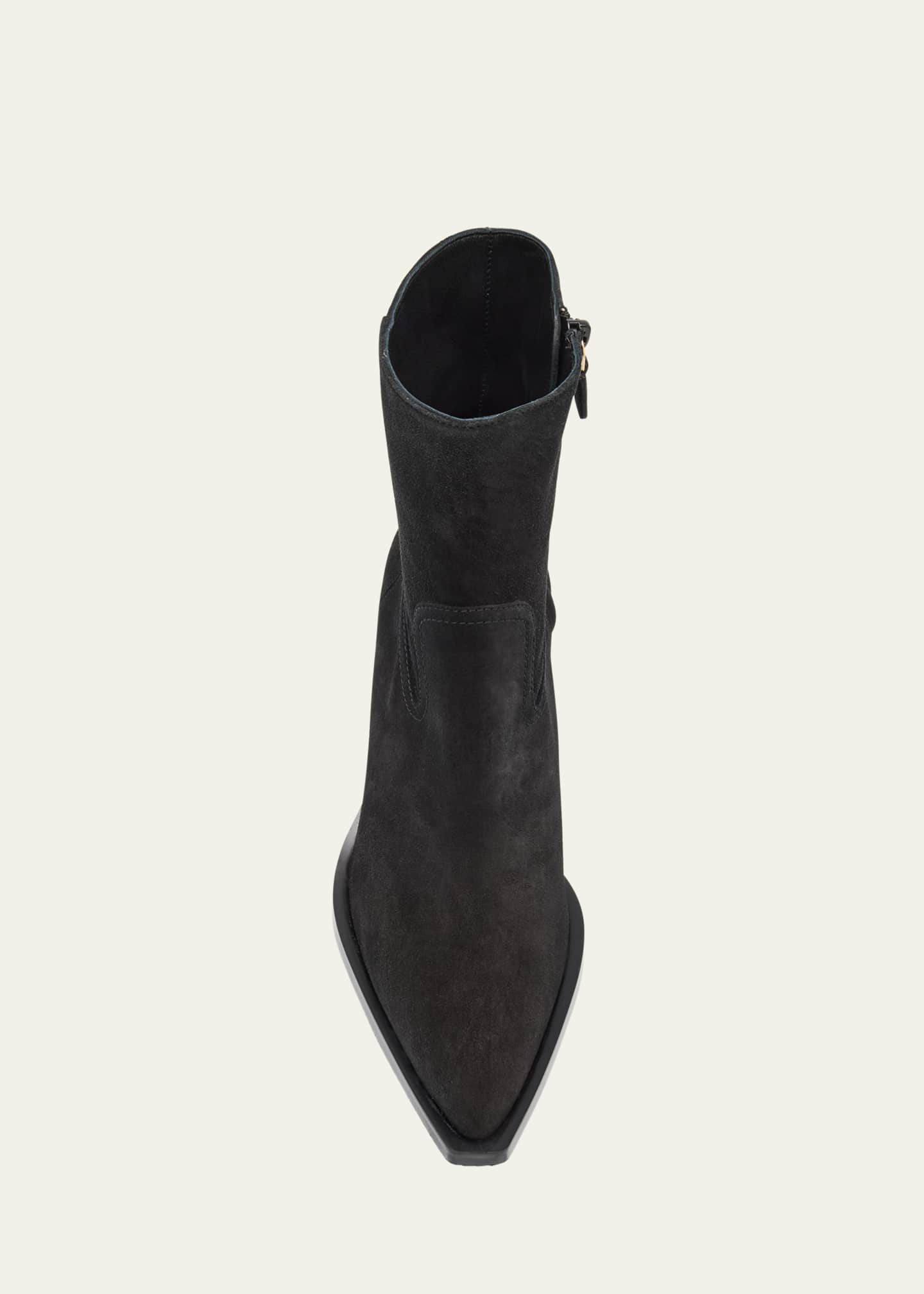 Stuart Weitzman Tate Suede Booties Image 6 of 6