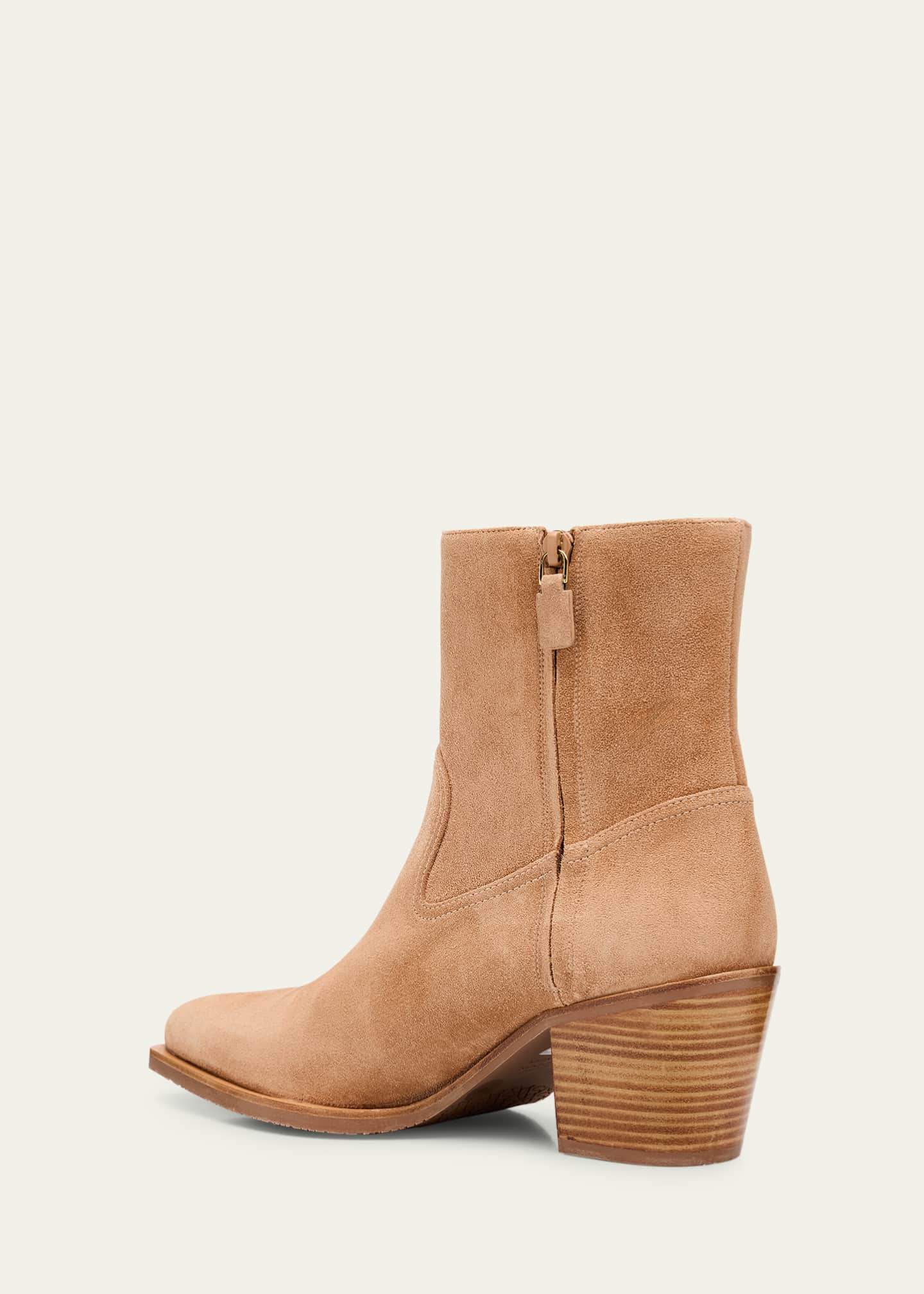 Stuart Weitzman Tate Suede Booties Image 4 of 6