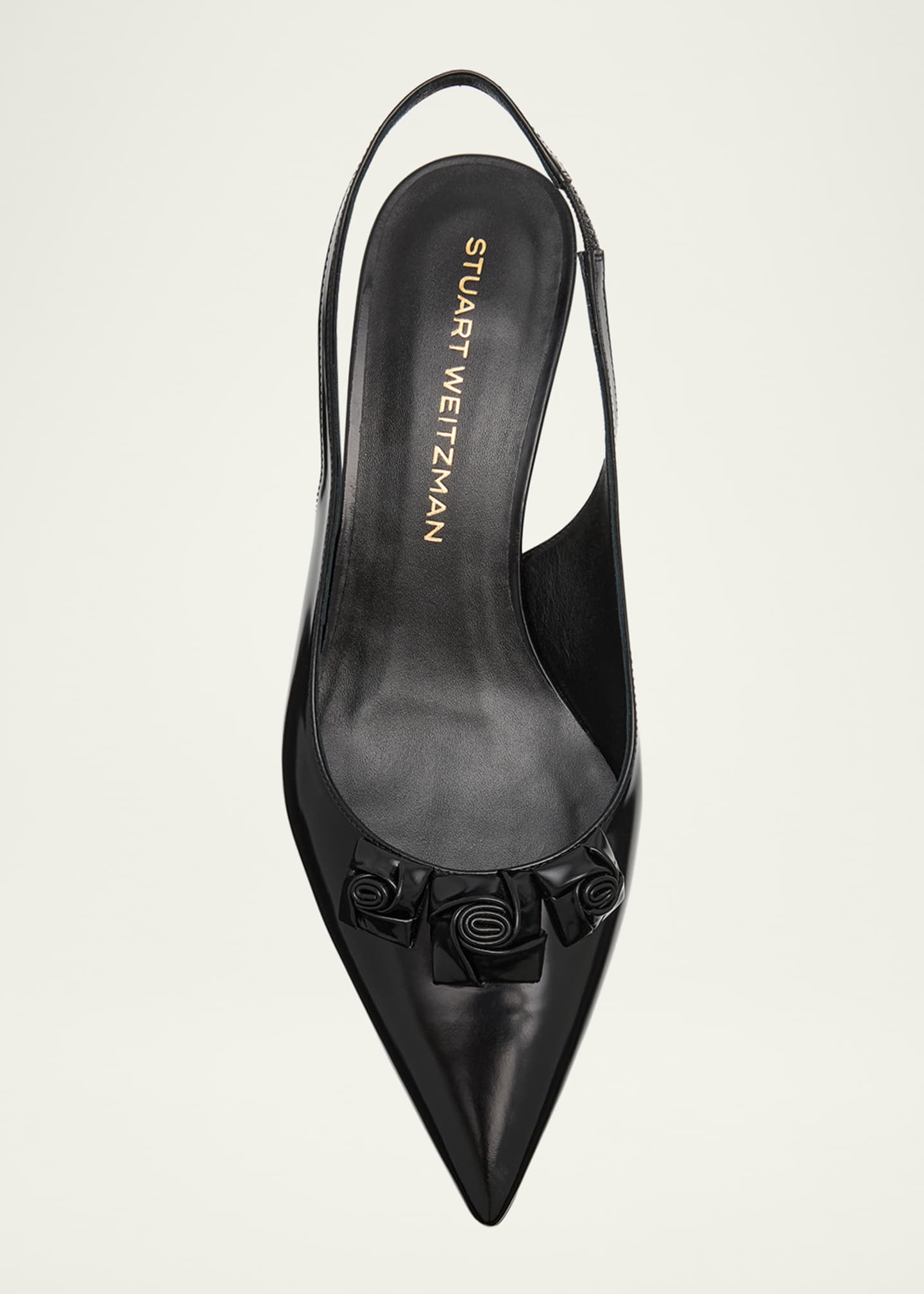 Stuart Weitzman Rosie Slingback Kitten Pumps Image 6 of 6