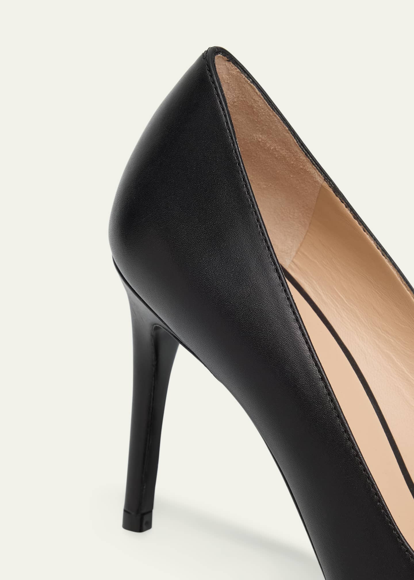 Stuart Weitzman Stuart Power 85 Leather Pumps Image 6 of 6