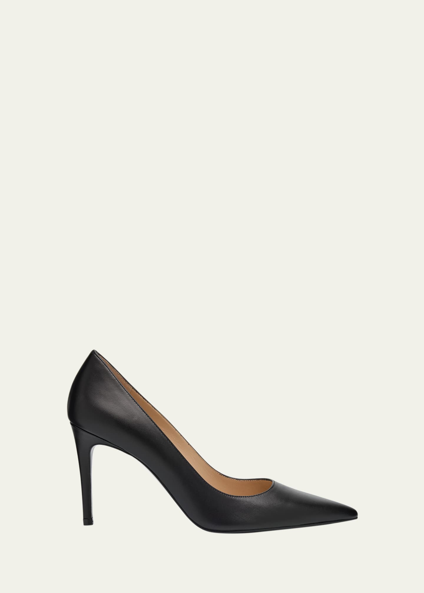 Stuart Weitzman Stuart Power 85 Leather Pumps Bergdorf Goodman